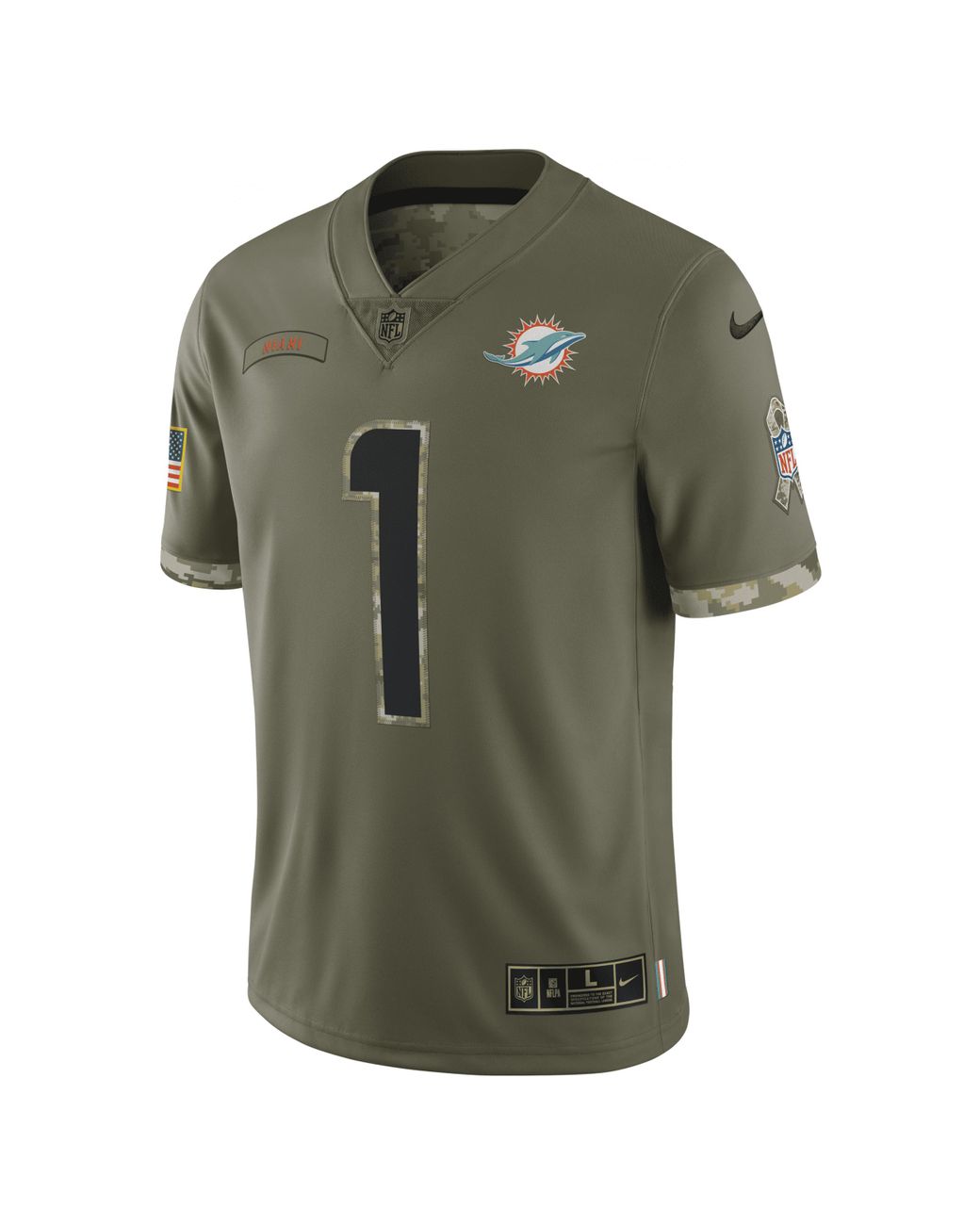 dolphins salute to service jersey