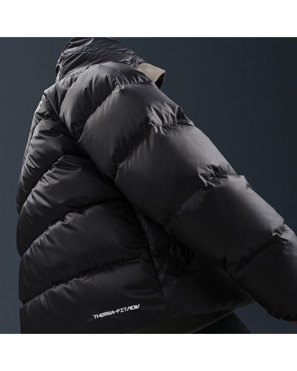 Nike Black Windrunner Down Jacket for men