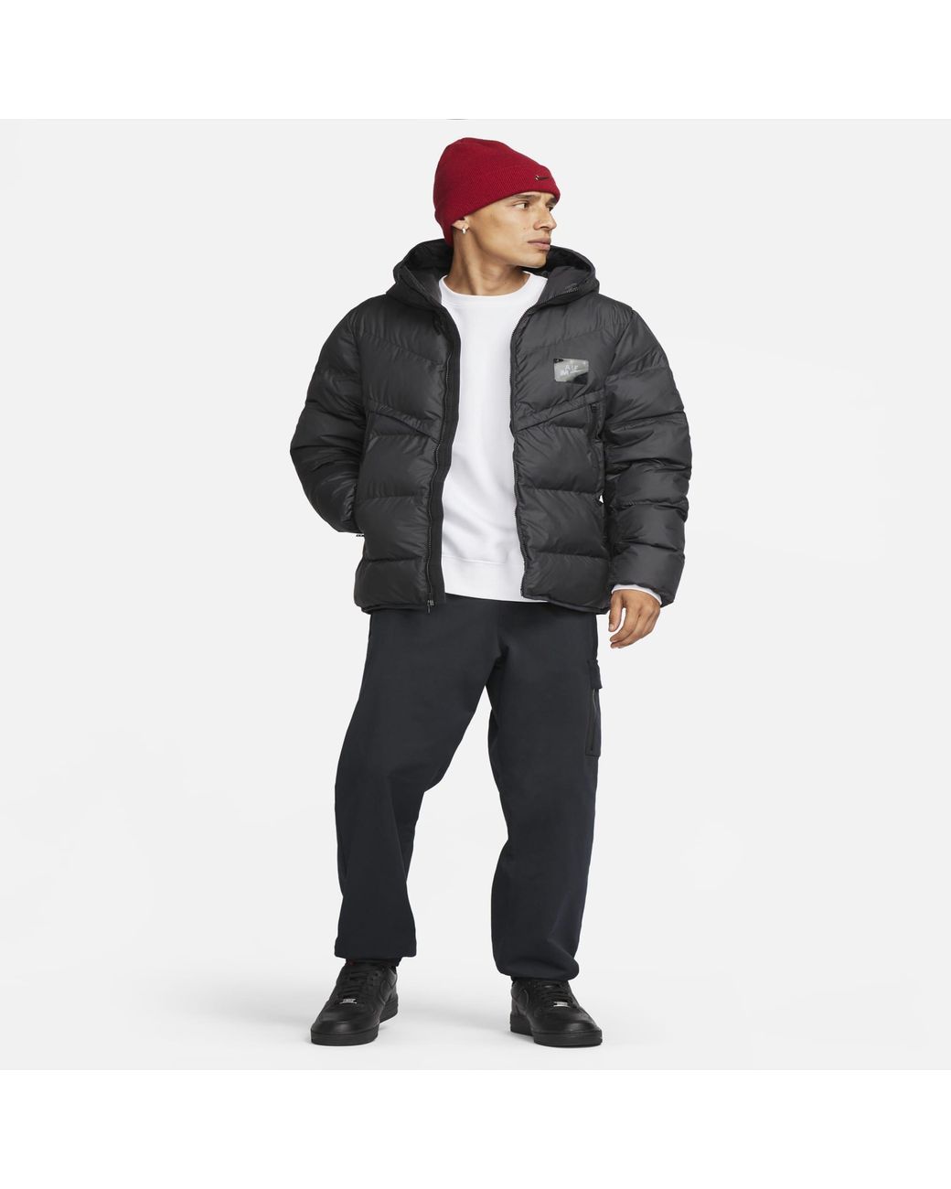 Nike Sportswear Storm-fit Windrunner Air Max Jacket in Black for Men | Lyst  Australia