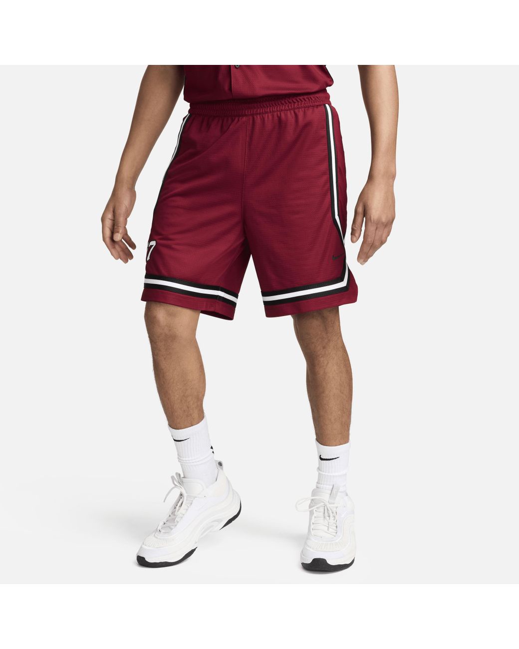 Nike Dna Crossover Dri Fit 8 Basketball Shorts in Red for Men Lyst UK