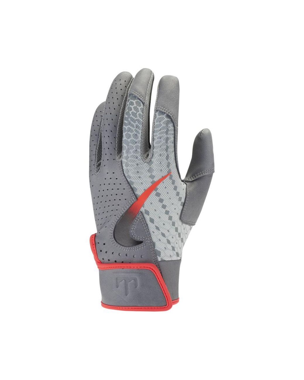 Nike Trout Elite 2.0 Baseball Batting Gloves in Gray for Men | Lyst