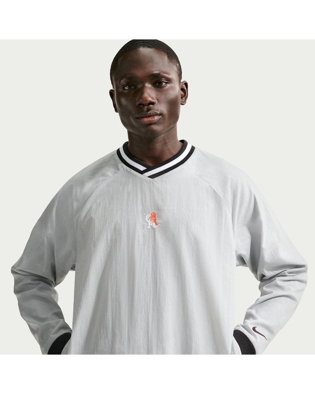 Chelsea Shell Nike Chelsea Fc Academy Se Dri-Fit Soccer Shell Top in Gray for Men | Lyst