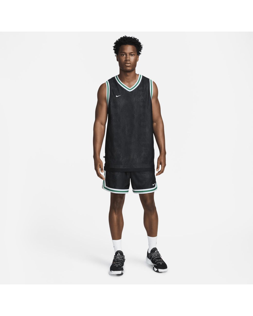 ★NIKE★GIANNIS DRI-FIT DNA BASKETBALL ジャージ★追跡可 Nike Giannis Dri-Fit Dna Basketball Jersey in Black for Men
