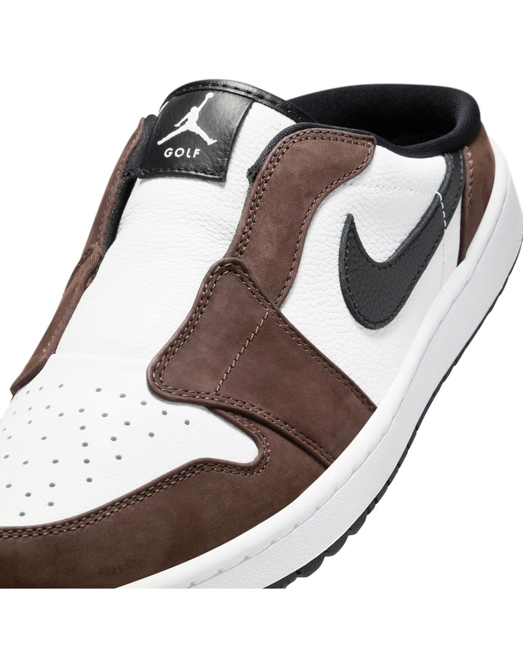 Nike Brown Air Mule Golf Shoes for men