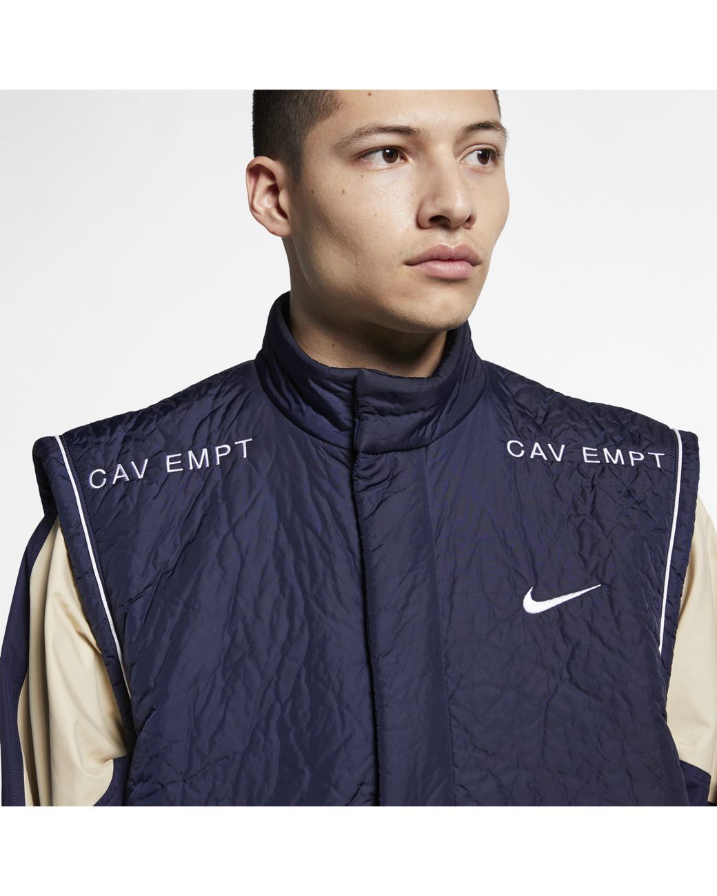 Nike X Cav Empt Gilet in Blue for Men | Lyst UK