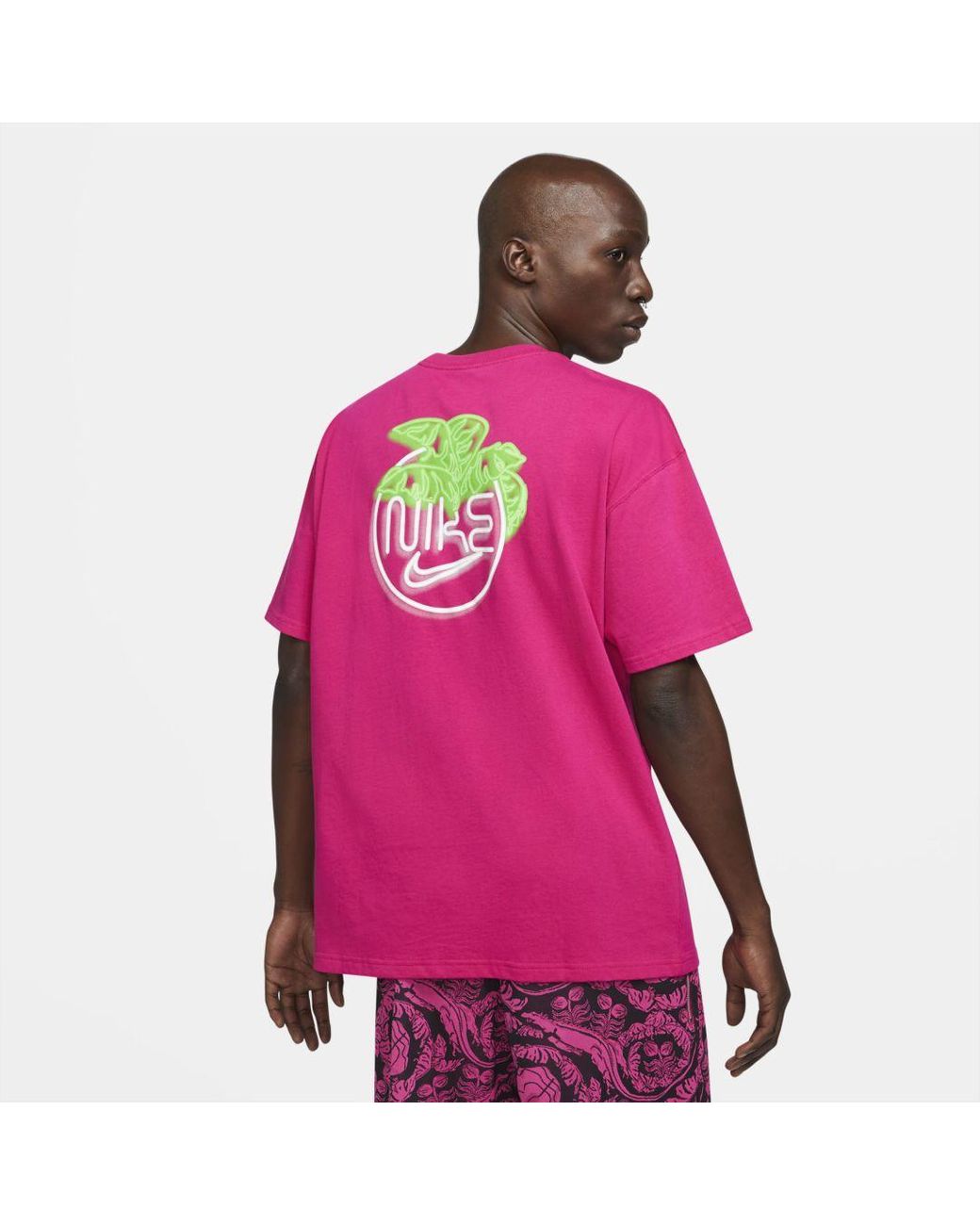 Nike Miami City Elv 90 T-shirt in Pink for Men | Lyst