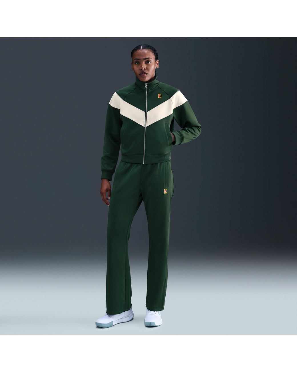 nike heritage tennis jacket