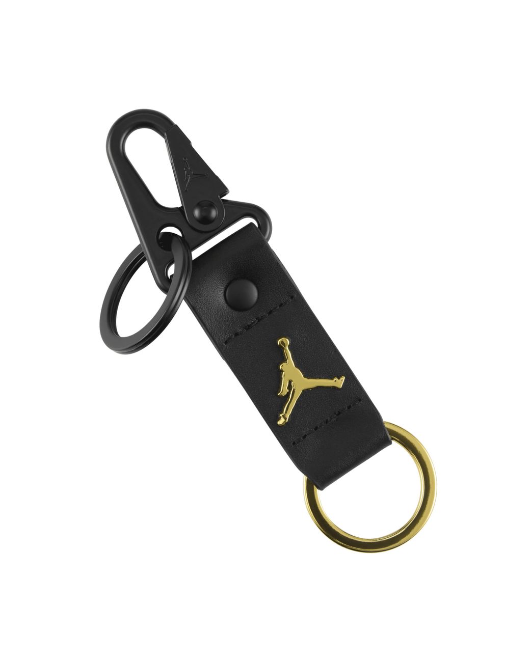 小物 JORDAN JUMPMAN INGOT KEYCHAIN BLACK Accessories Jordan Jumpman Ingot Keychain Black | Queens