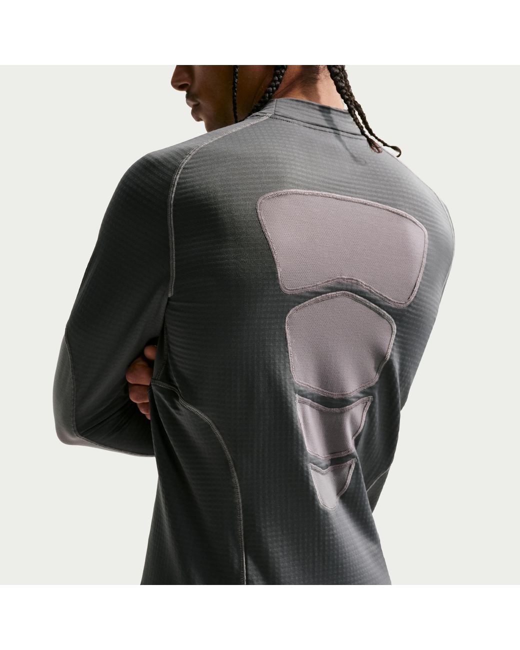 Nike Black Tech Base Layer Long Sleeve Top for men