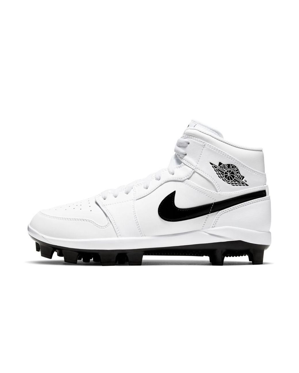 Nike Jordan 1 Retro Mcs Baseball Cleat in White for Men | Lyst