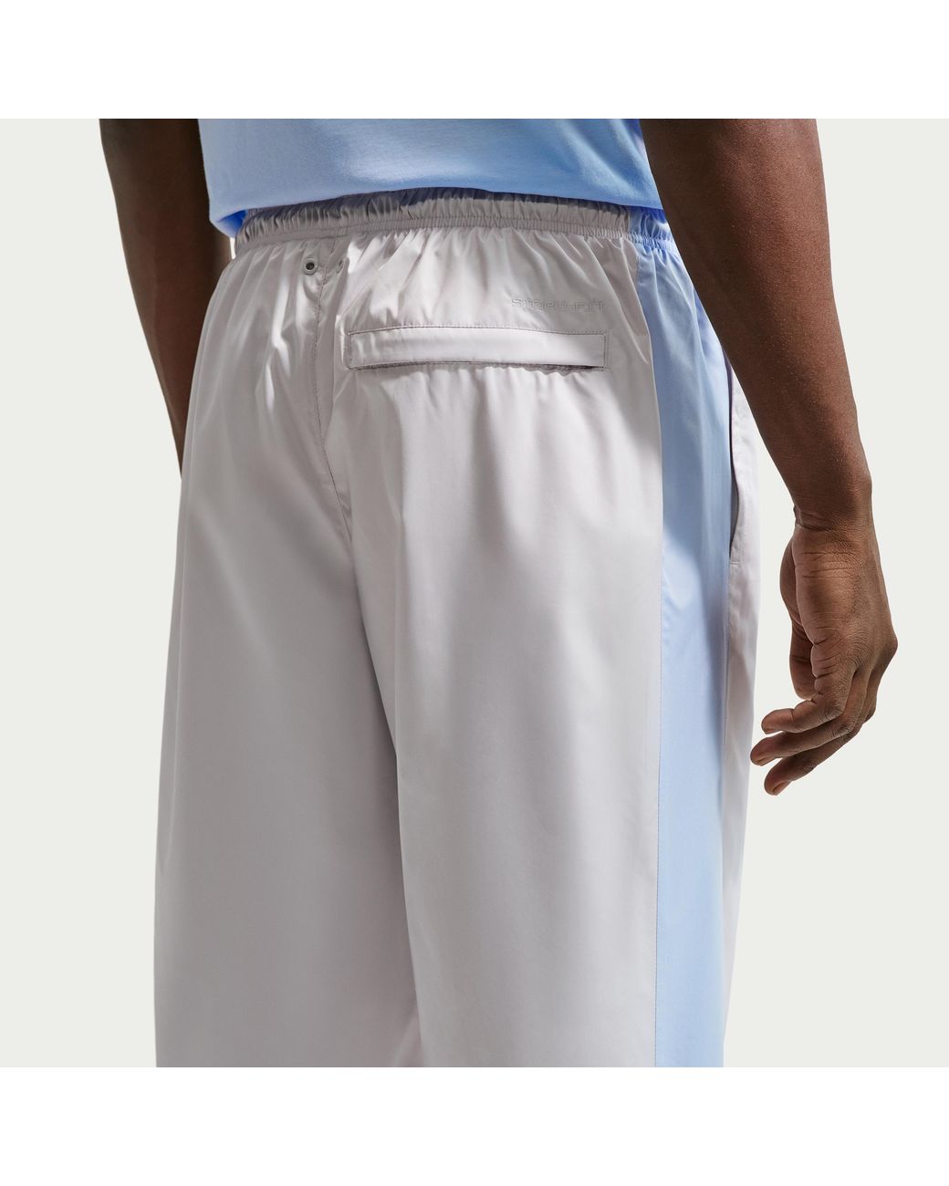 Nike Blue Windrunner Lined Pants for men
