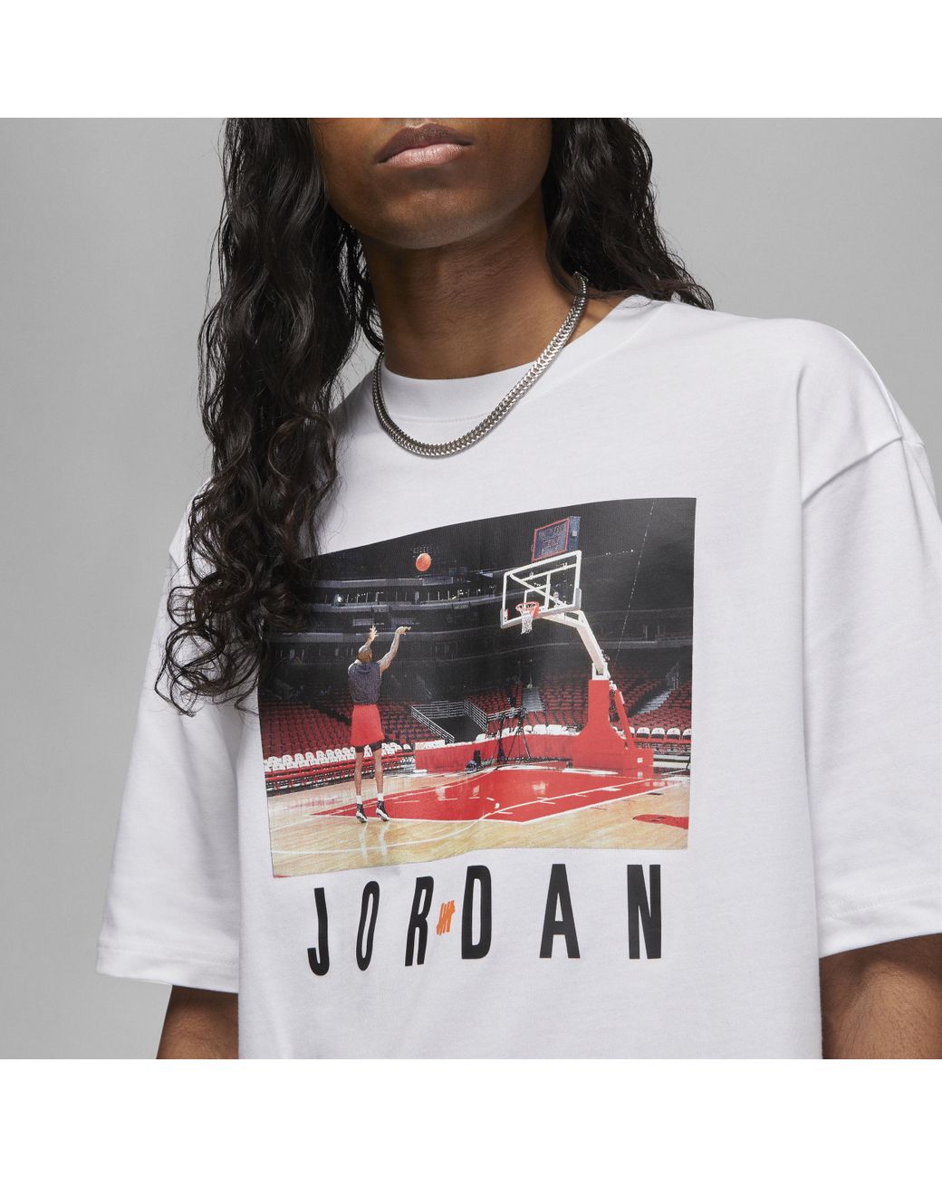 Nike Jordan X Undefeated T-shirt In White, for Men | Lyst UK
