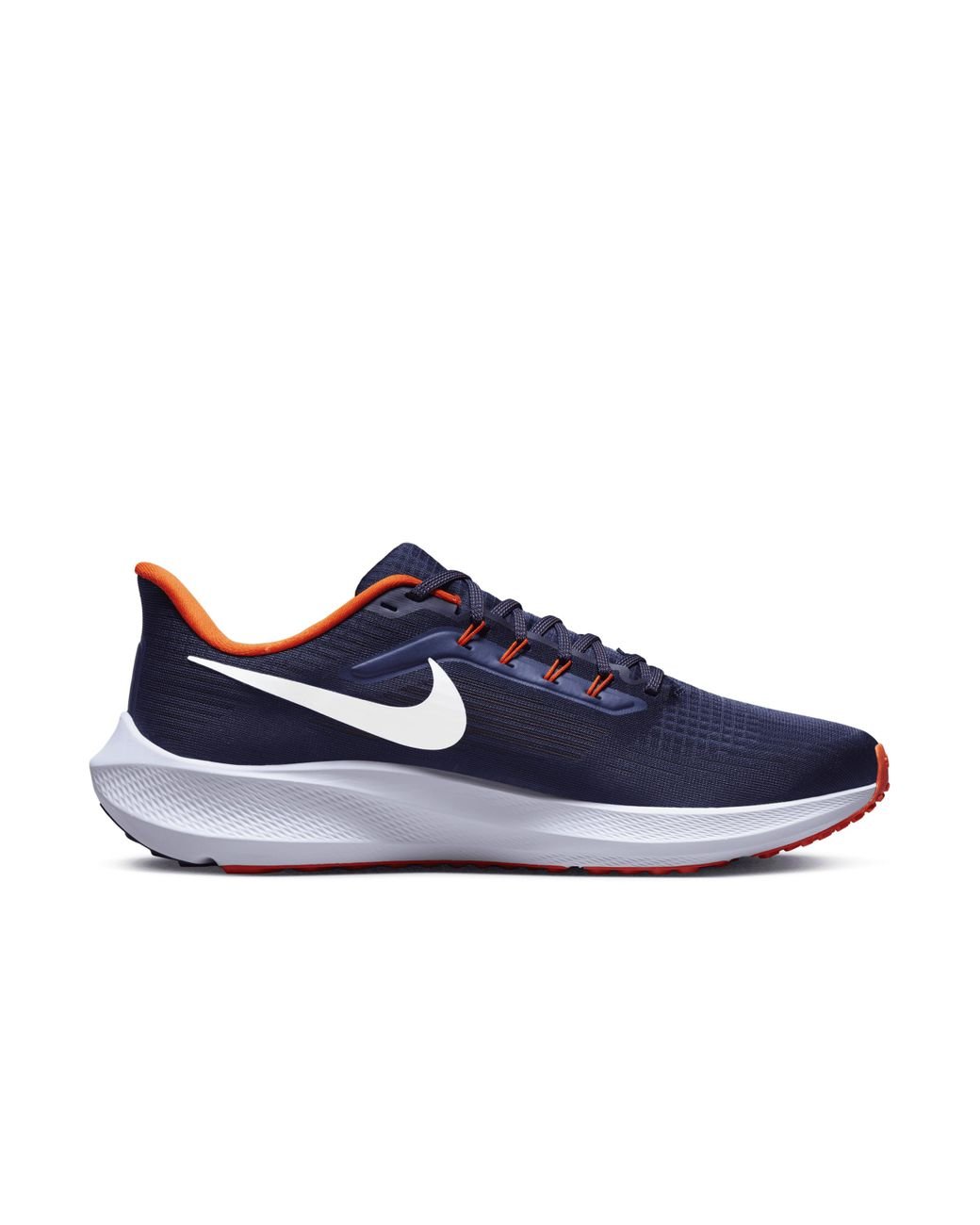 Unisex Nike Navy Denver Broncos Zoom Pegasus 39 Running Shoe