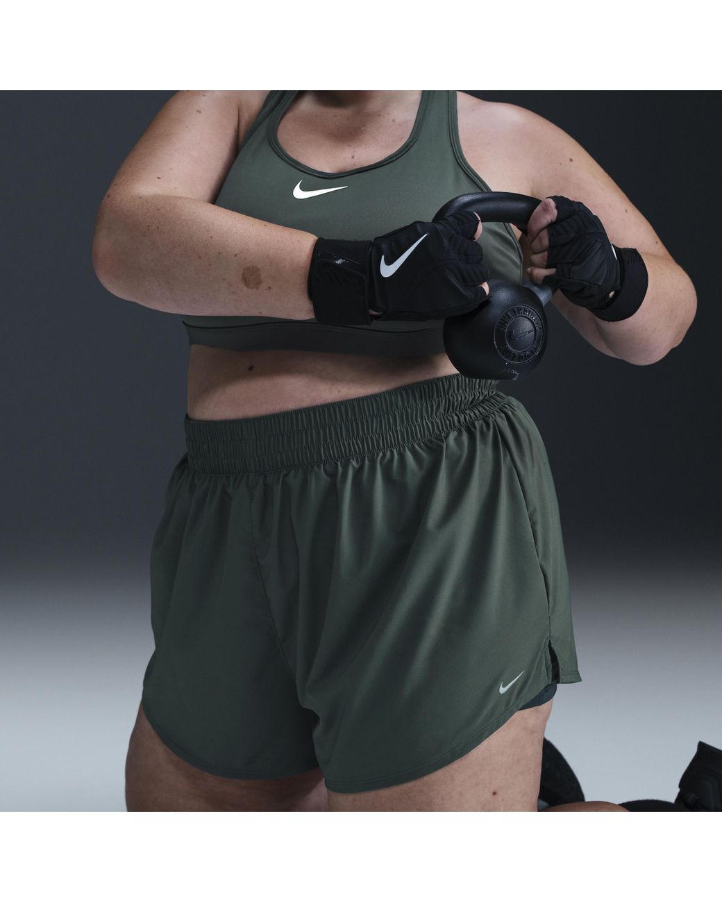 Nike plus size running shorts deals