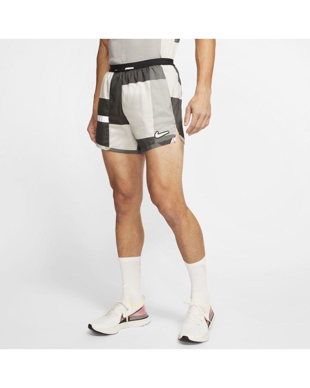 Nike Synthetic " Flex Stride Wild Run 5"" Running Shorts" in Dark Smoke  Grey,Iron Grey (Gray) for Men | Lyst