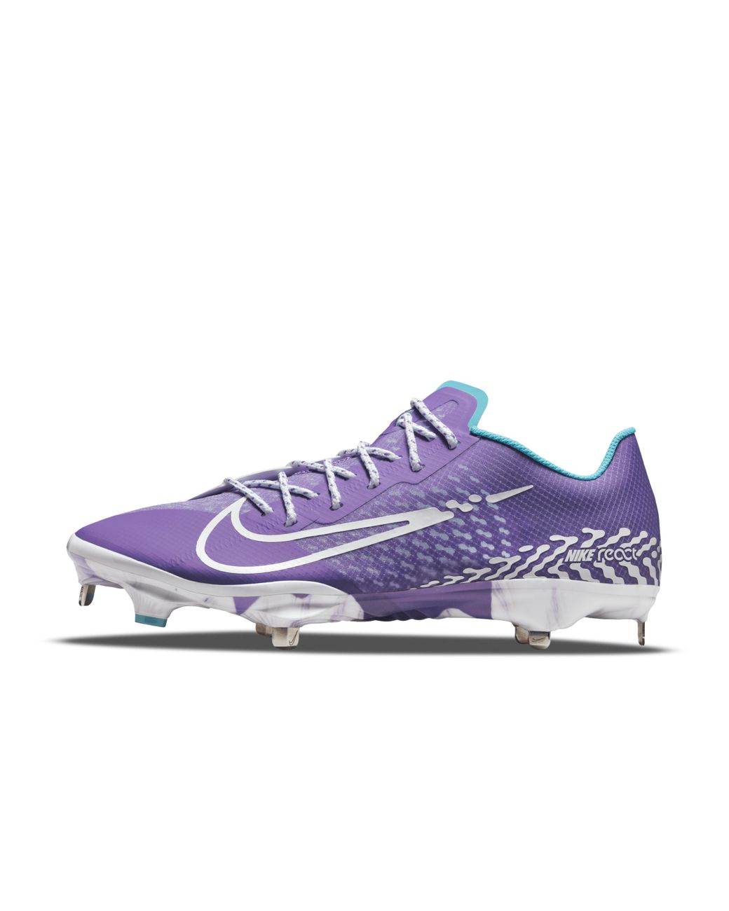 Nike React Vapor Ultrafly Elite 4 Baseball Cleat In White, for Men