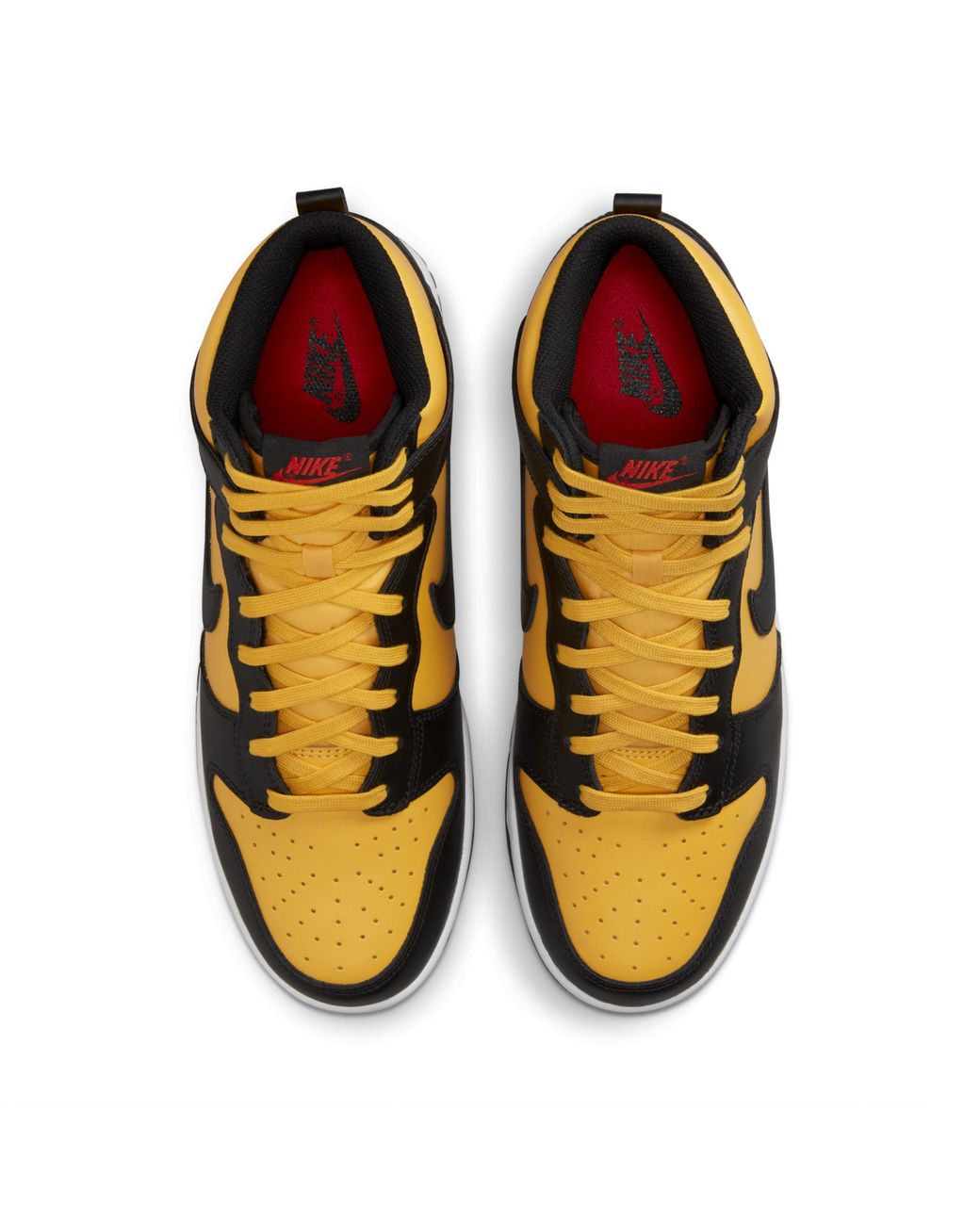 Nike Dunk High Retro Shoes In Yellow in Black for Men Lyst UK