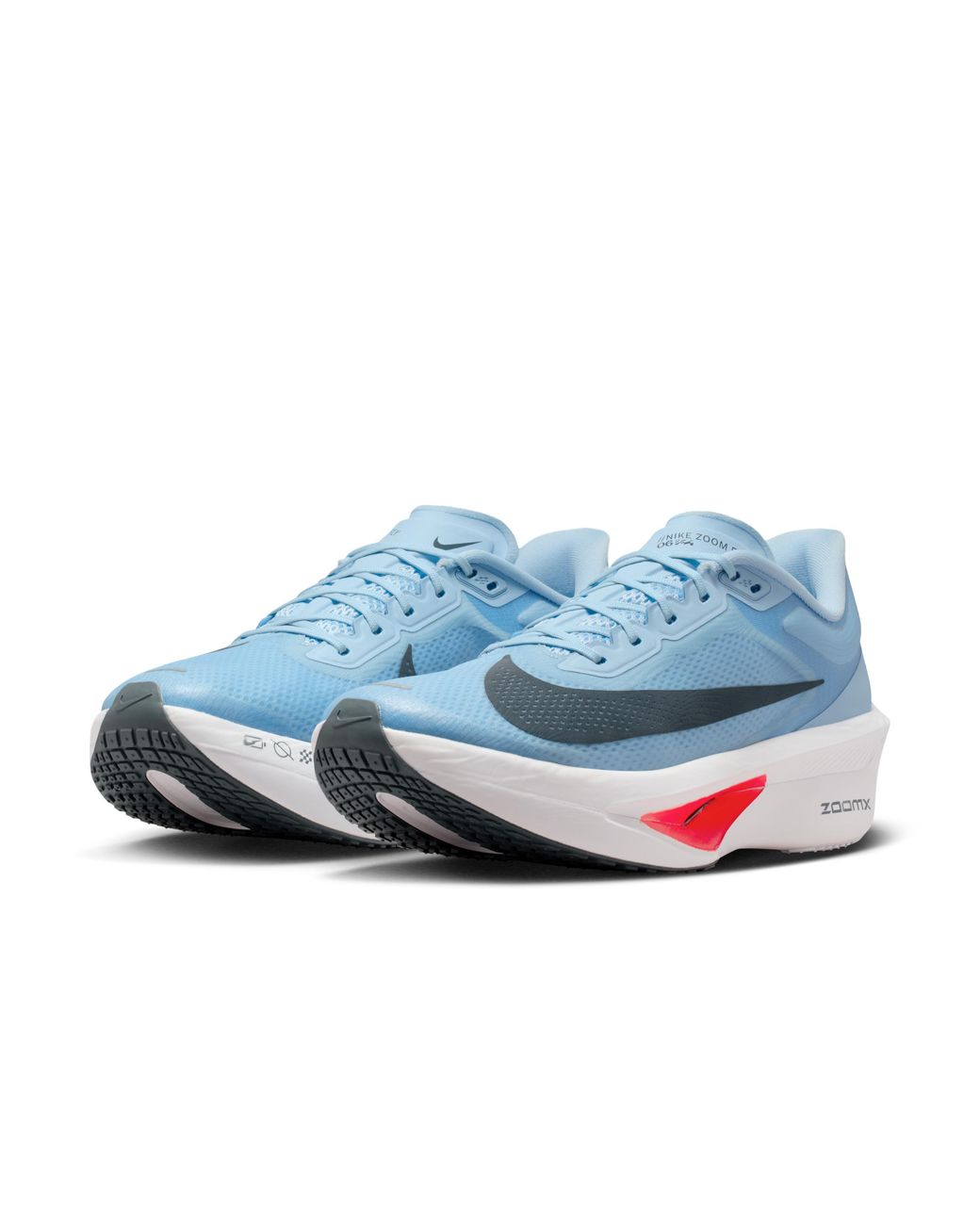Nike Blue Zoom Fly 6 Road Racing Shoes for men