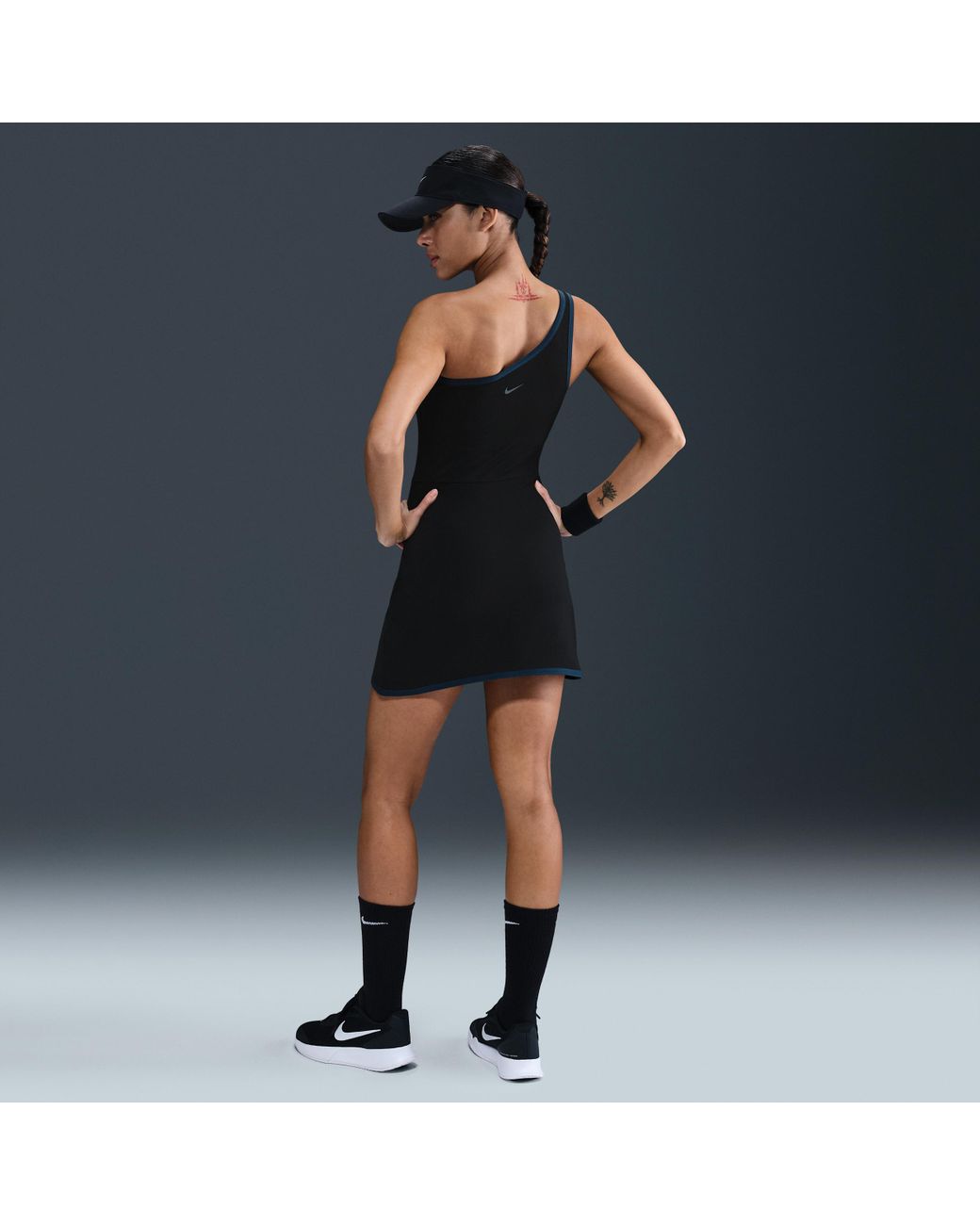 Nike One Dri-Fit Dress in Blue | Lyst