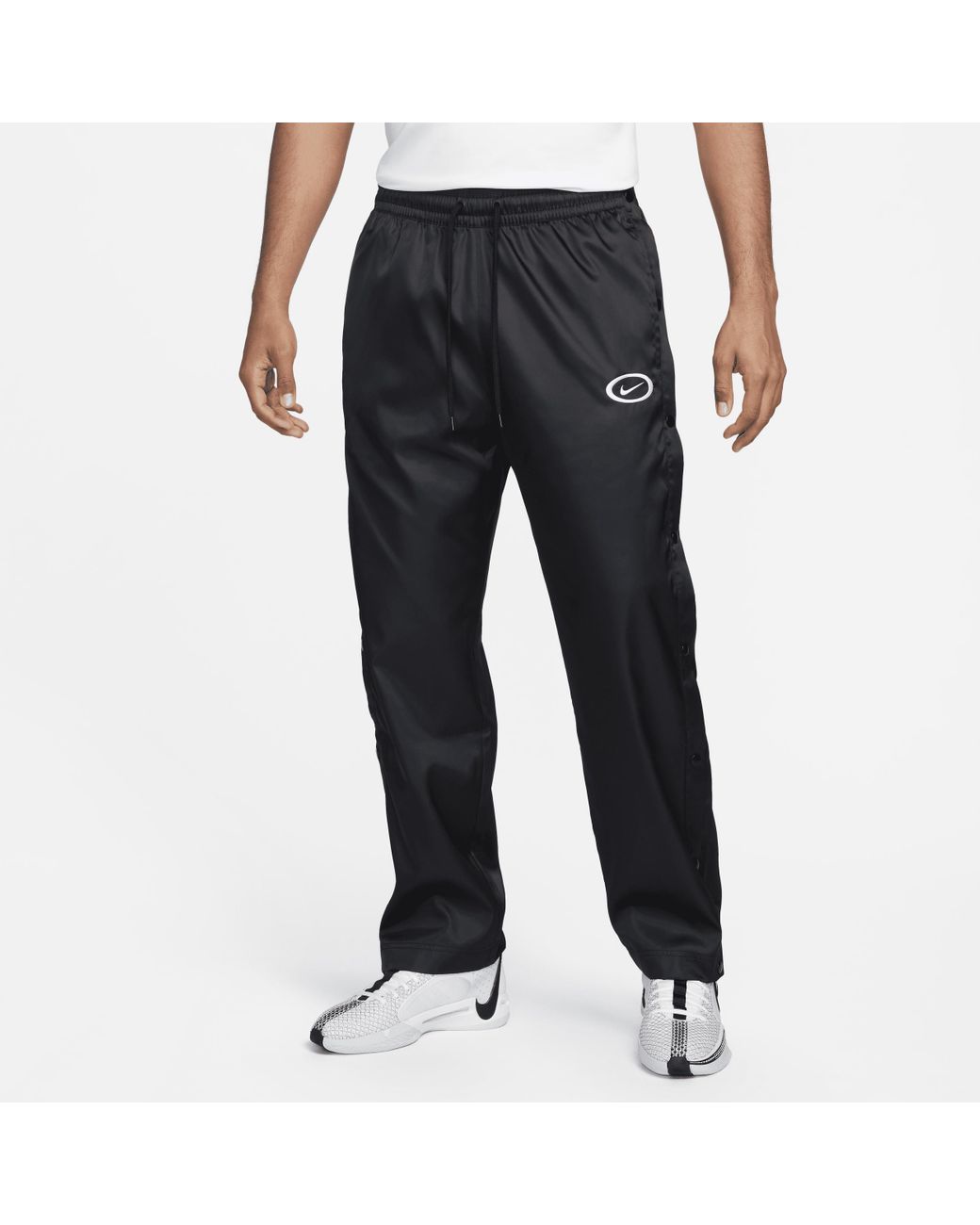 Nike Dna Drifit Basketball Tearaway Pants in Black for Men Lyst