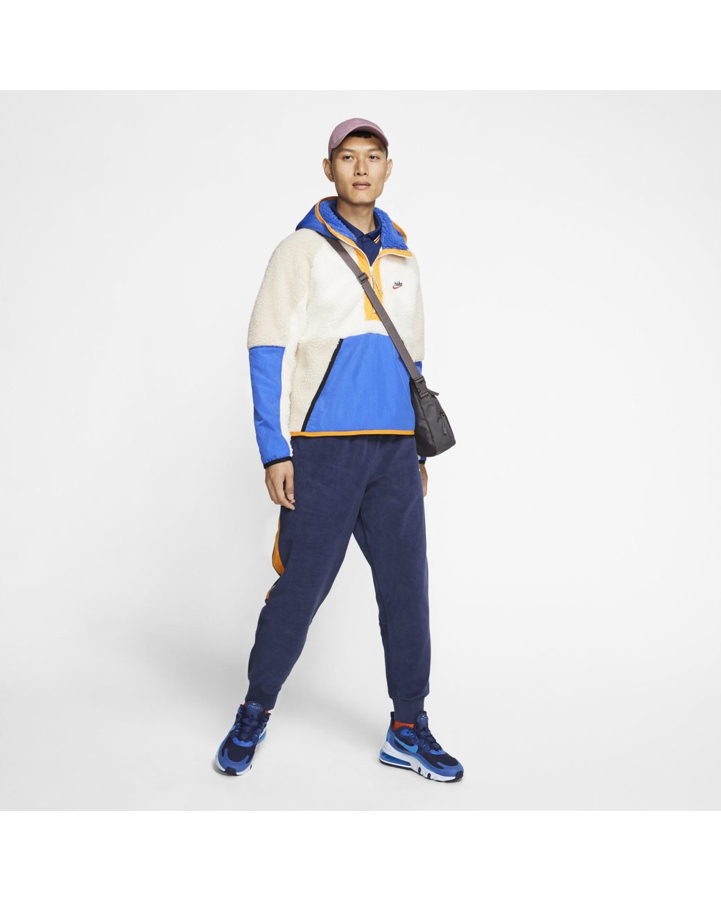 nike nsw hz winter sherpa hoodie