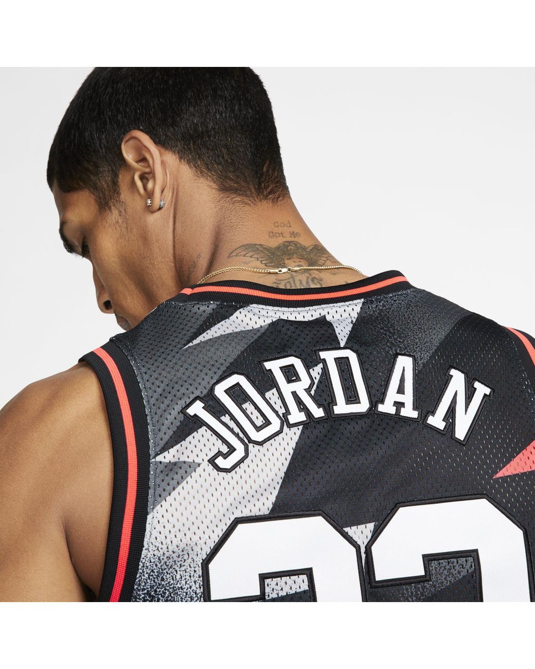 Jordan x Paris Saint-Germain Mesh Jersey / Black