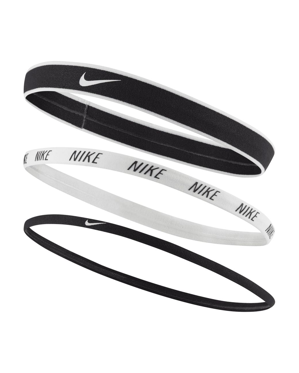 Nike Mixed Width Headbands (3 Pack) In Black, | Lyst