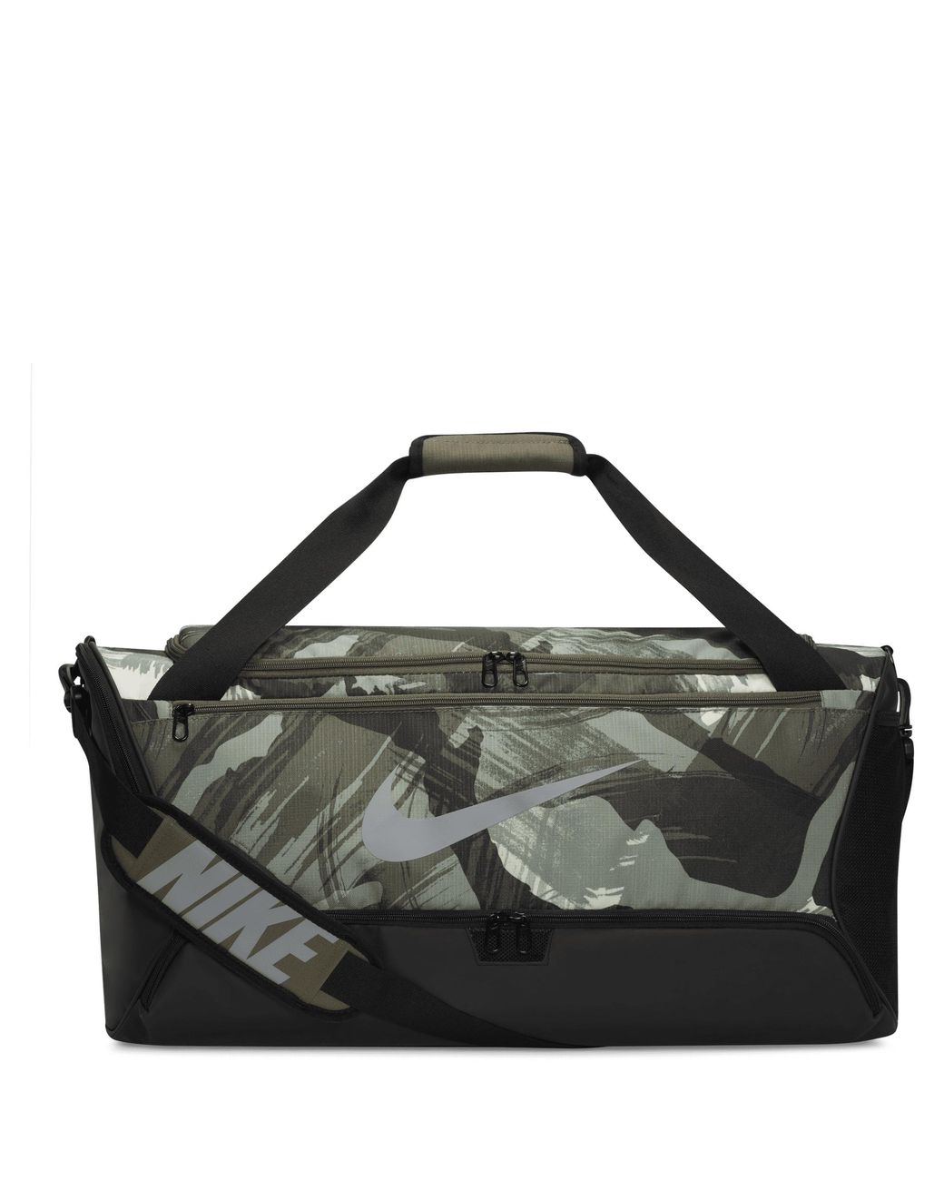 Nike Brasilia 9.5 Printed Training Duffel Bag (medium, 60l) Green Lyst UK