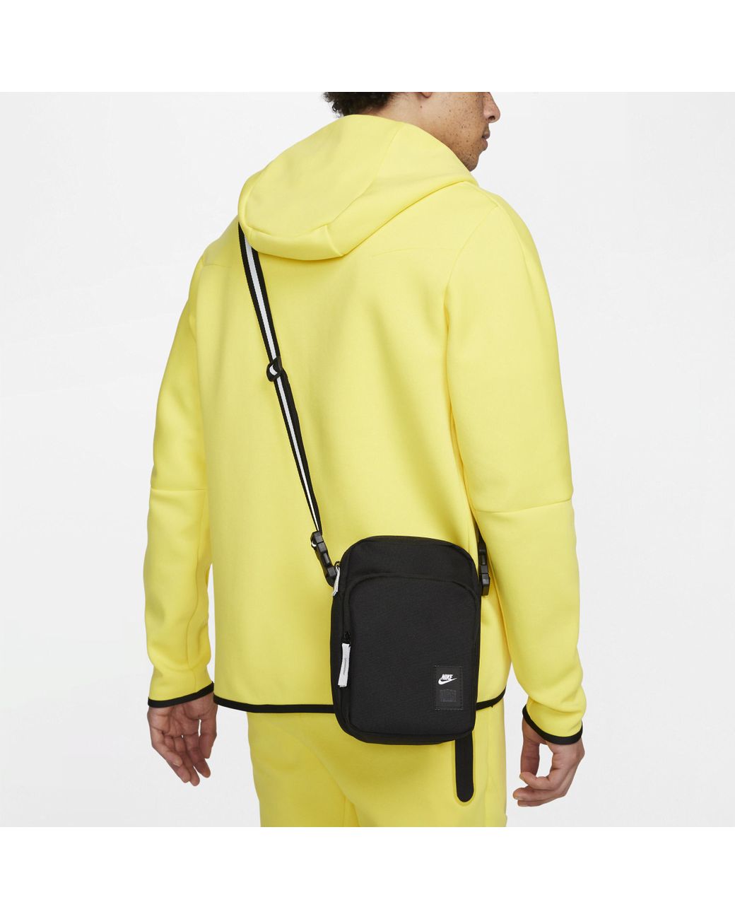 Nike Heritage Force Cross-body Bag (4l) in Black | Lyst