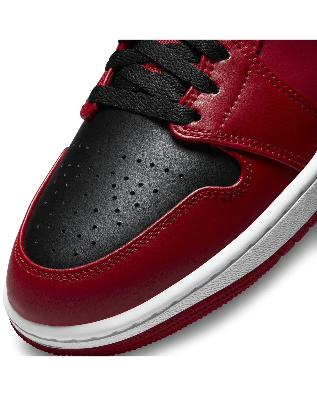jordan red mid