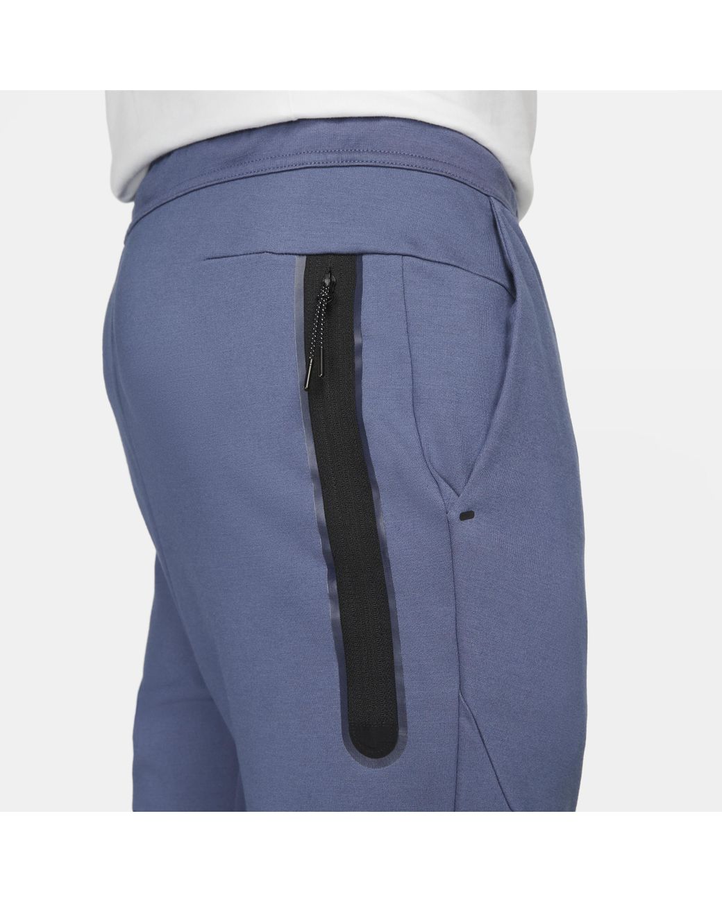 Nike Sportswear Tech Fleece Lightweight Slim-fit jogger Tracksuit Bottoms  in Blue for Men