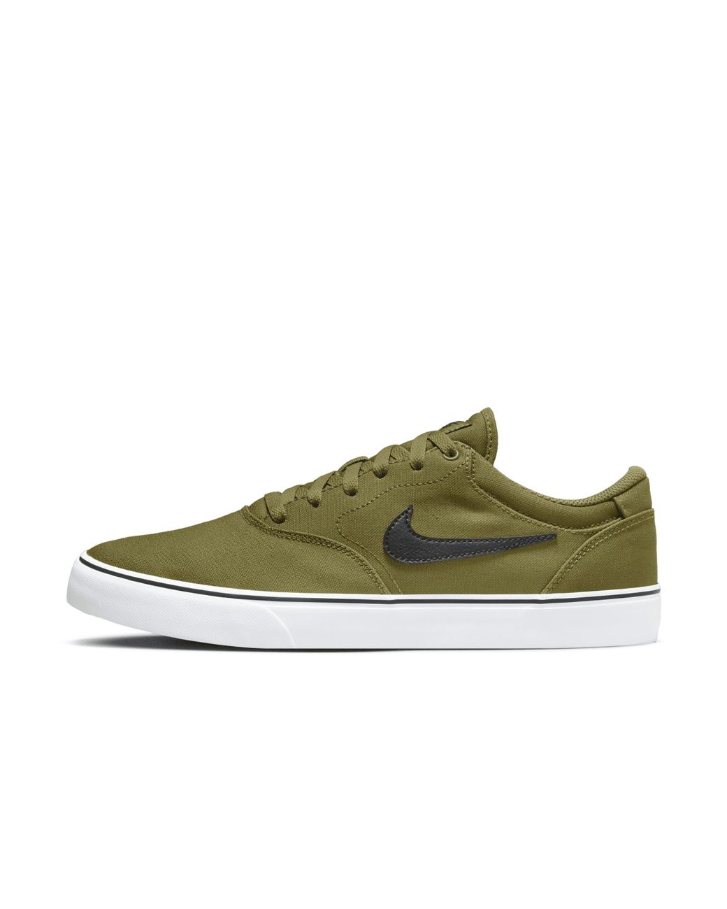 Nike Sb Chron 2 Canvas Skate Shoes in Green | Lyst