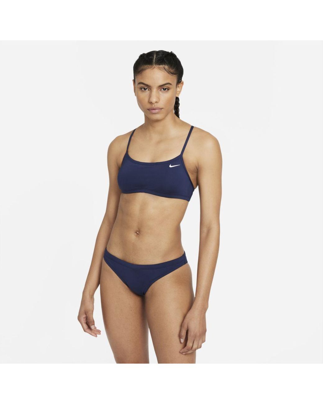 Nike Synthetic Racerback in Midnight Navy (Blue) - Lyst