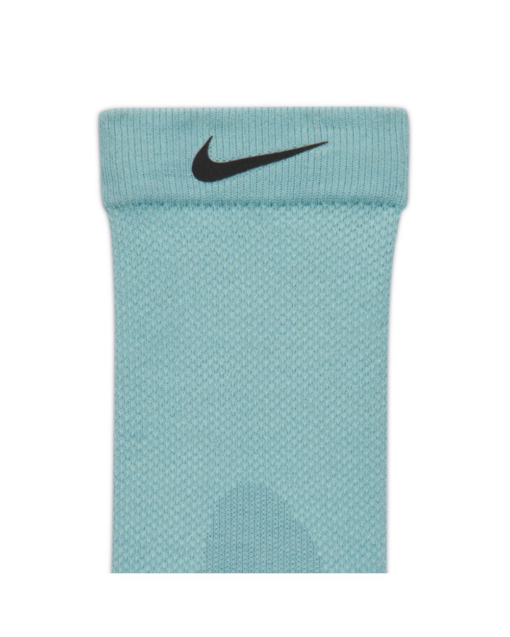 Nike Blue Run Wool Running Micro-Crew Socks (1 Pair)