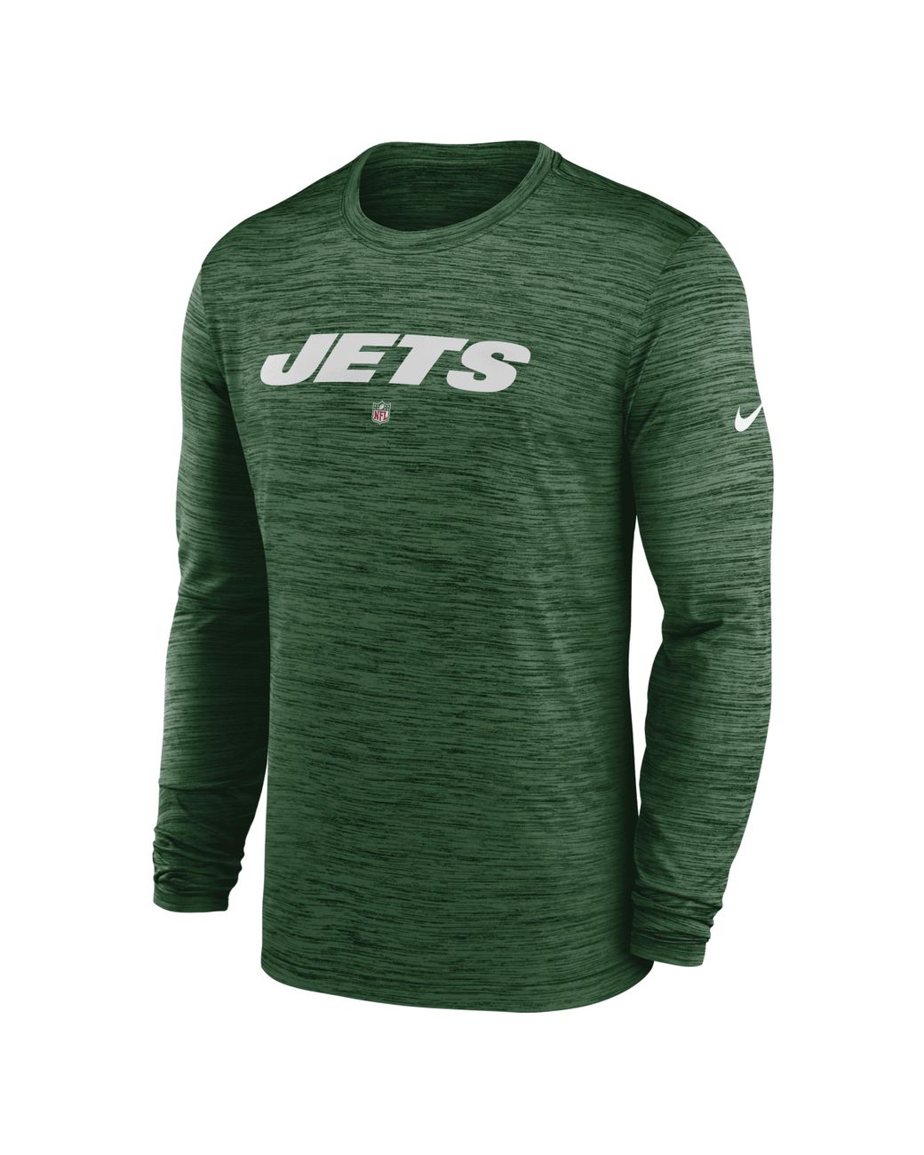 Nike Dri-fit Sideline Velocity (nfl New York Jets) Long-sleeve T