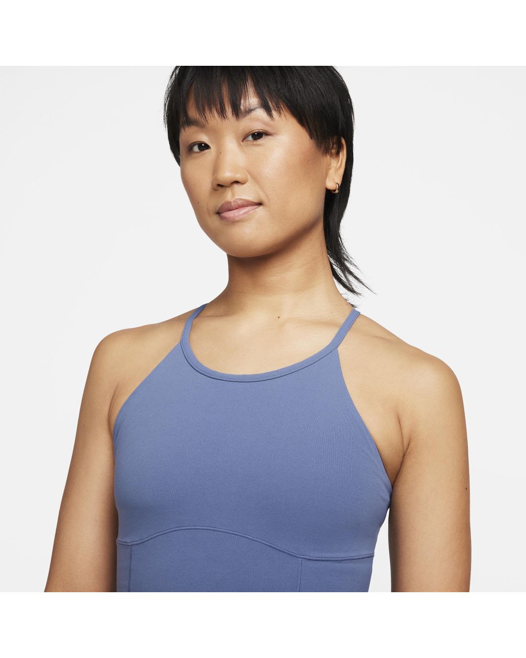 Nike Zenvy Women's Dri-FIT Full-Length Flared Bodysuit.