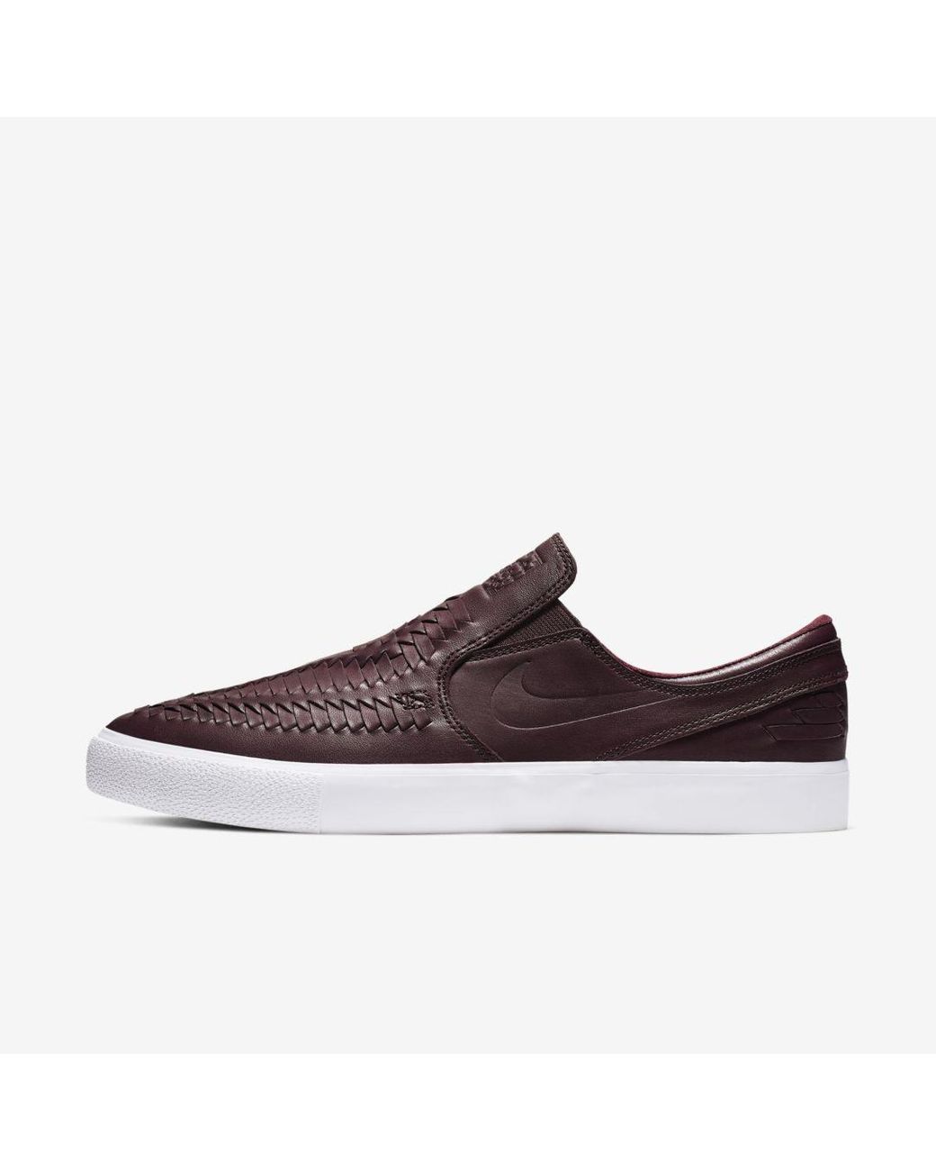 Nike Sb Zoom Janoski Slip Crafted Shoe in Brown for | Lyst