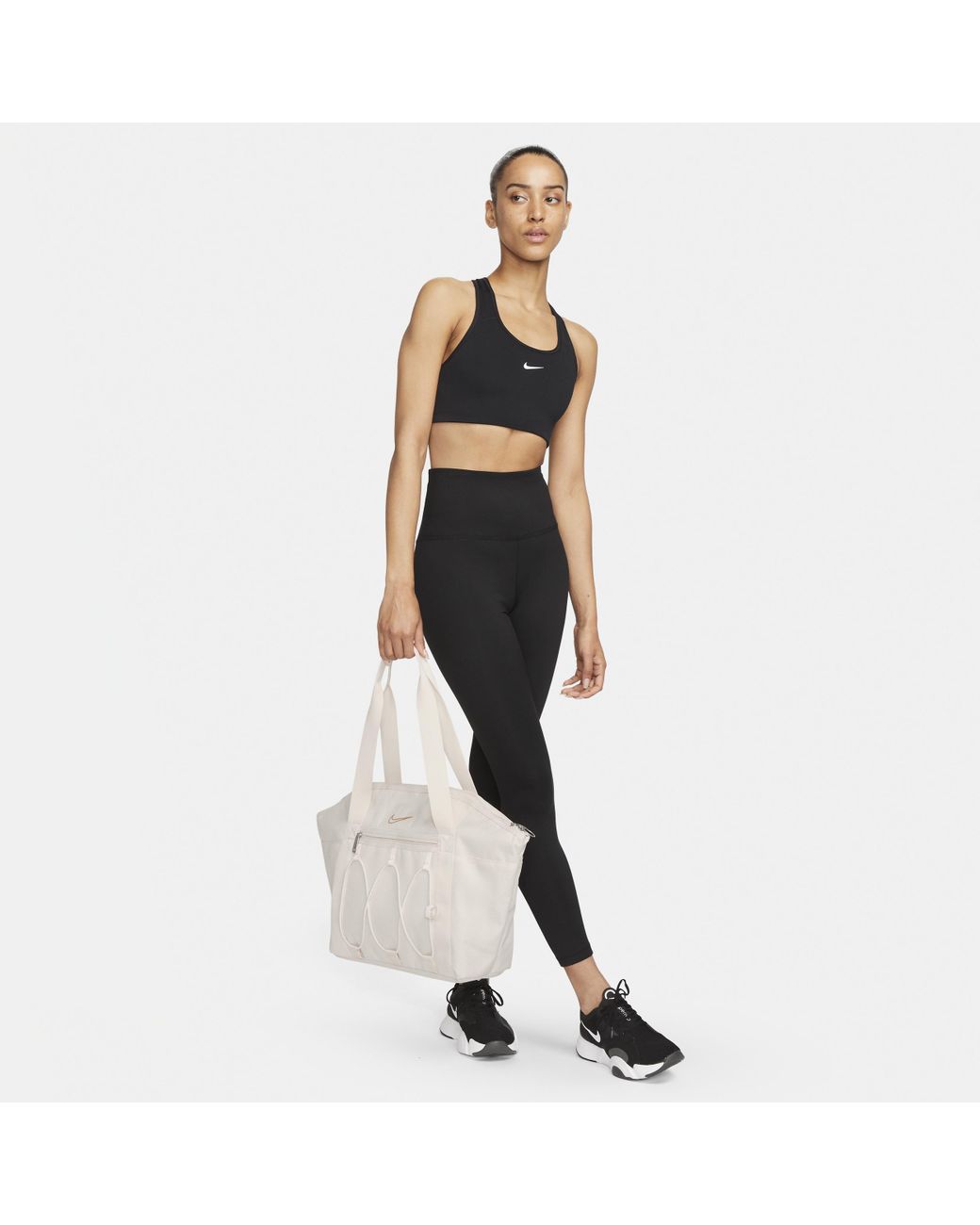 Nike One Training Tote Bag in Brown