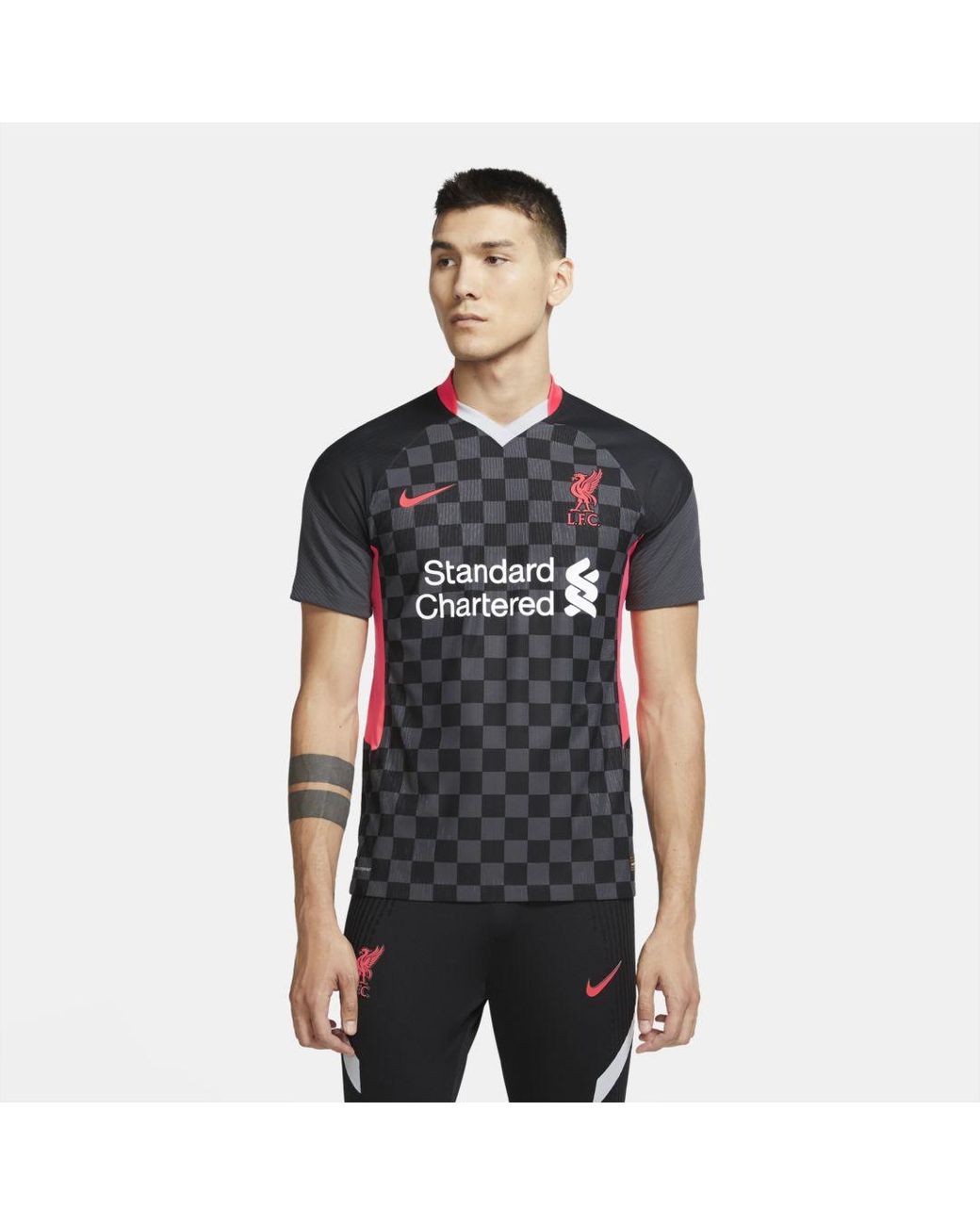 liverpool nike 2020 21 third vapor match authentic jersey black