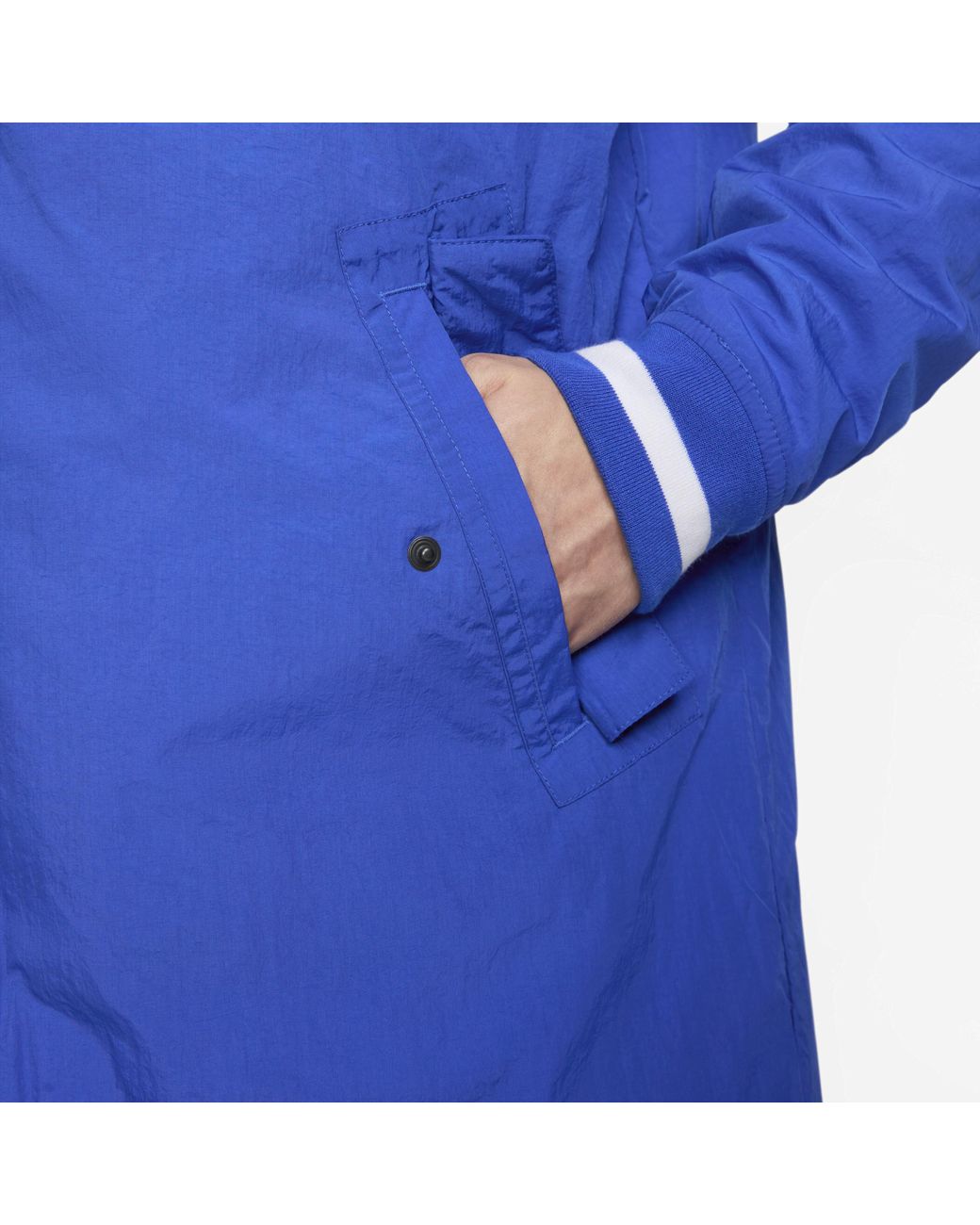 Nike Dugout Baseball Jacket In Blue, for Men | Lyst