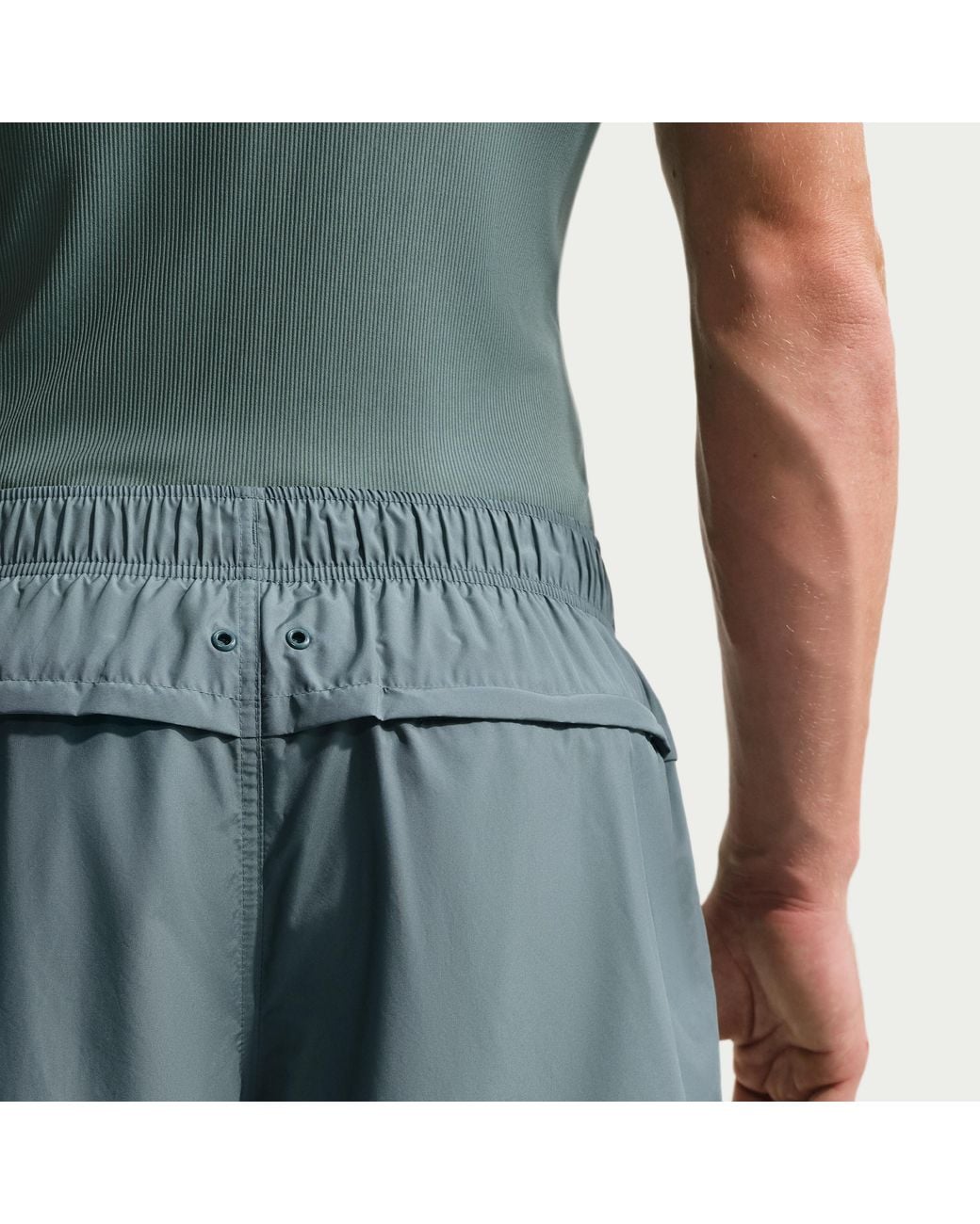 Nike Gray Windrunner Shorts for men