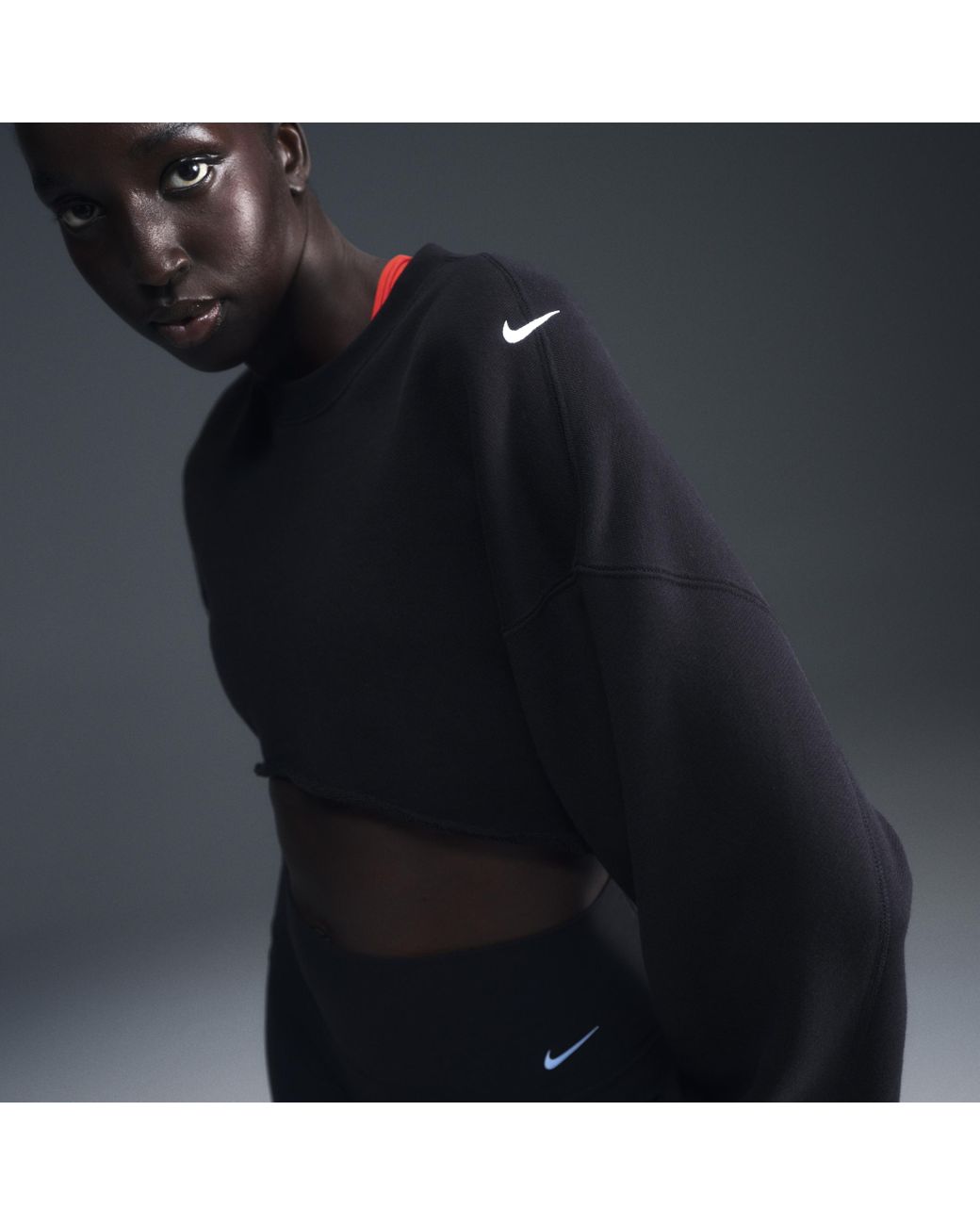 ★★Nike★★ Sportswear Oversized French Terry Shrug W Black Nike Sportswear Women's Oversized French Terry Shrug. Nike ID