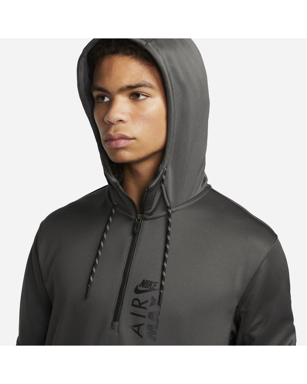Nike Sportswear Air Max 1/2-zip Hoodie in Grey for Men | Lyst Australia