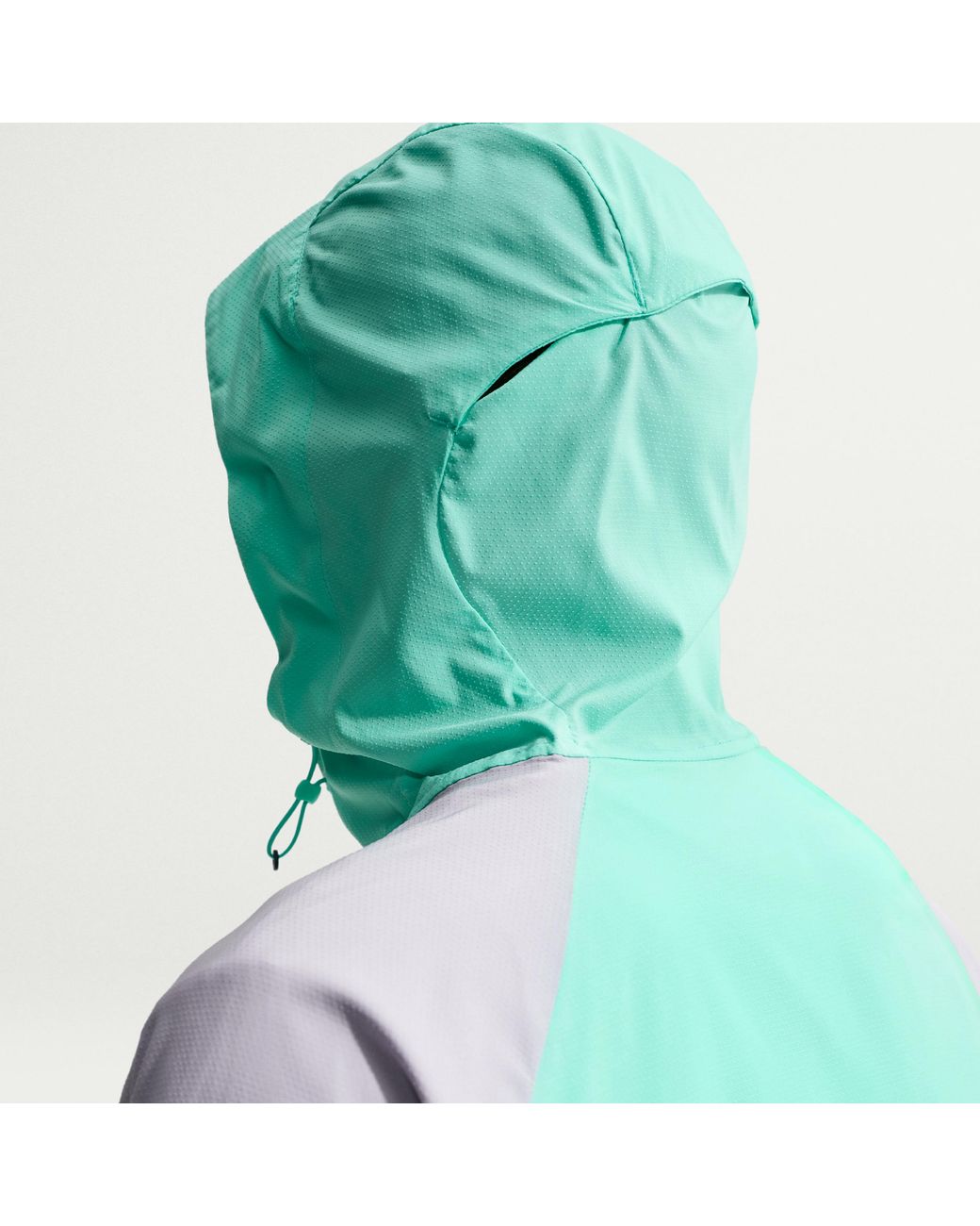 Nike Green Impossibly Light Windrunner Running Jacket for men