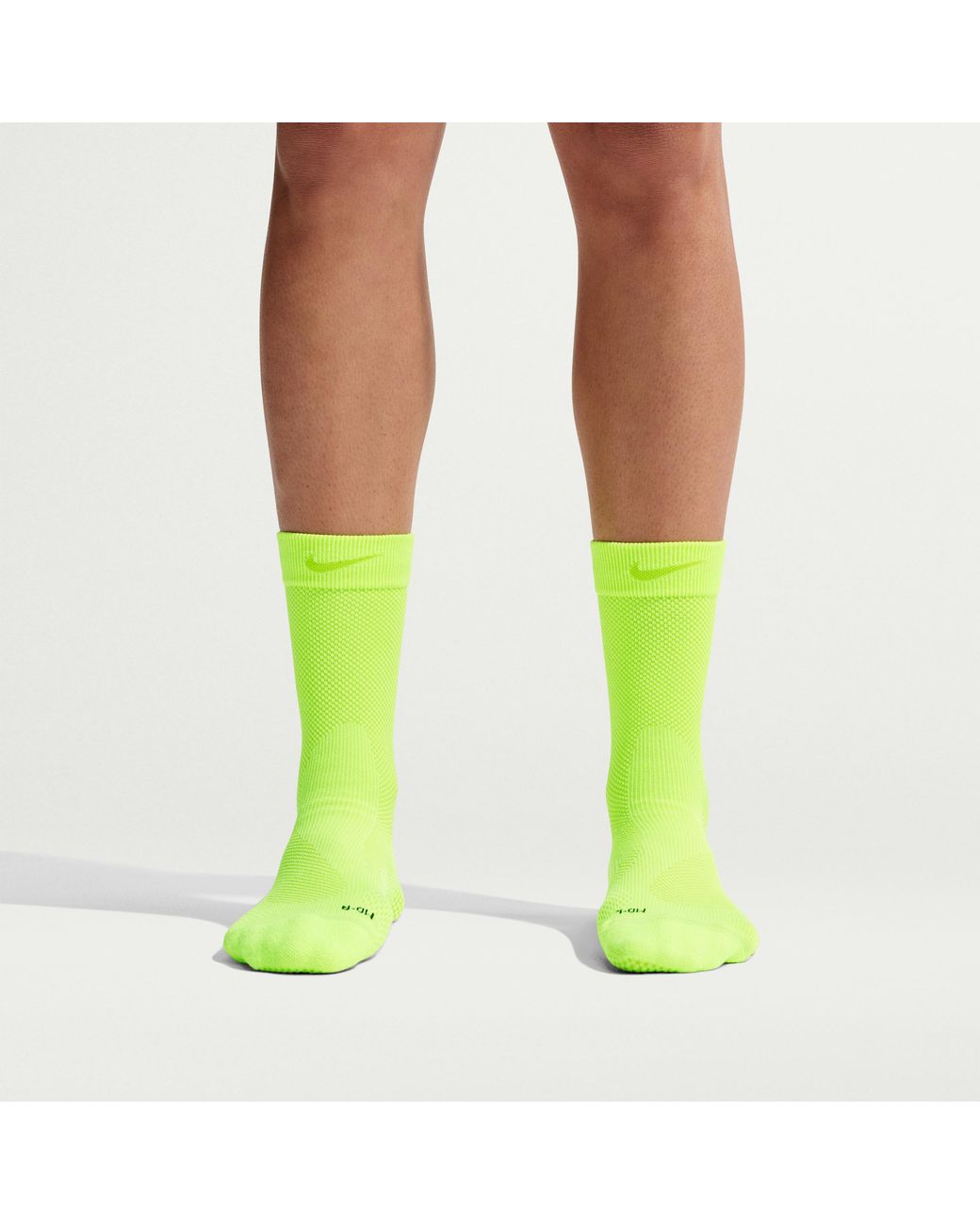 Nike Green Run Lightweight Running Micro-Crew Socks (1 Pair)