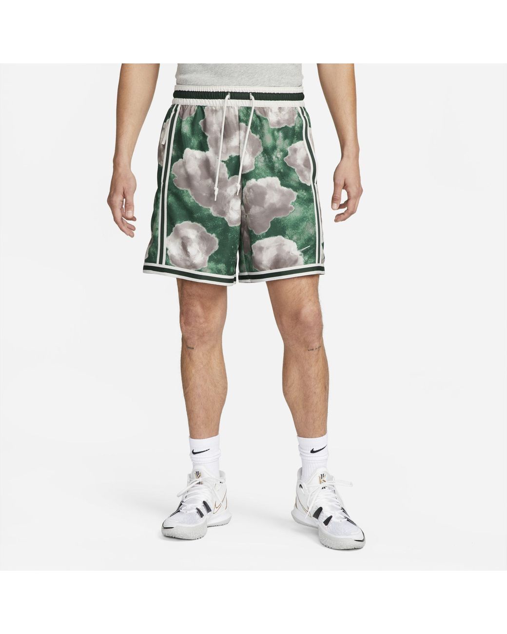 Alentar Anuncio Asco Nike Dna+ Floral Basketball Shorts In Green, for Men | Lyst