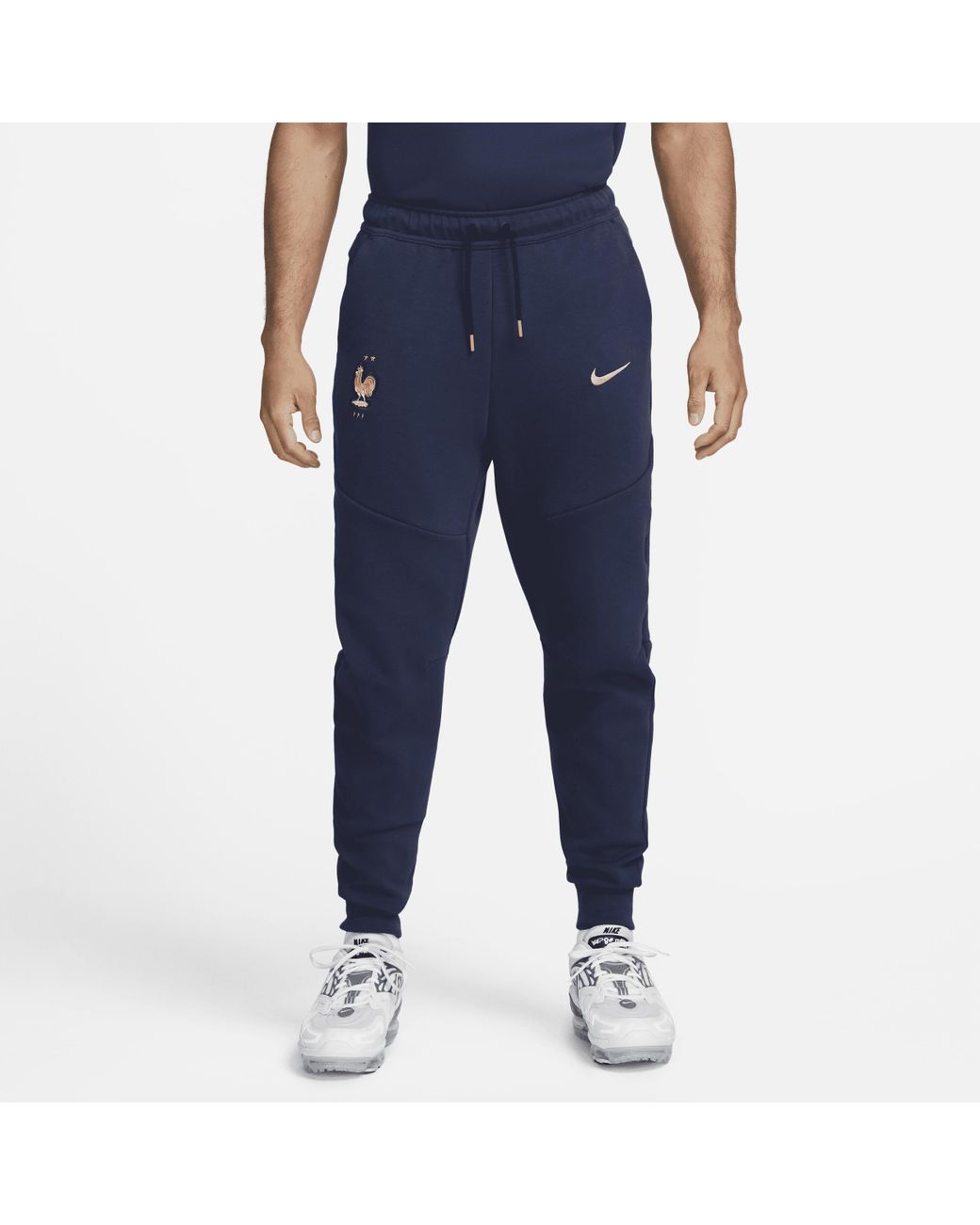 Nike Fff Tech Fleece joggers in Blue for Men | Lyst