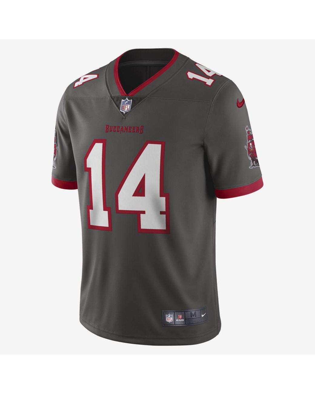 Nike Nfl Tampa Bay Buccaneers Game Football Jersey in Pewter (Black) for Men - Lyst