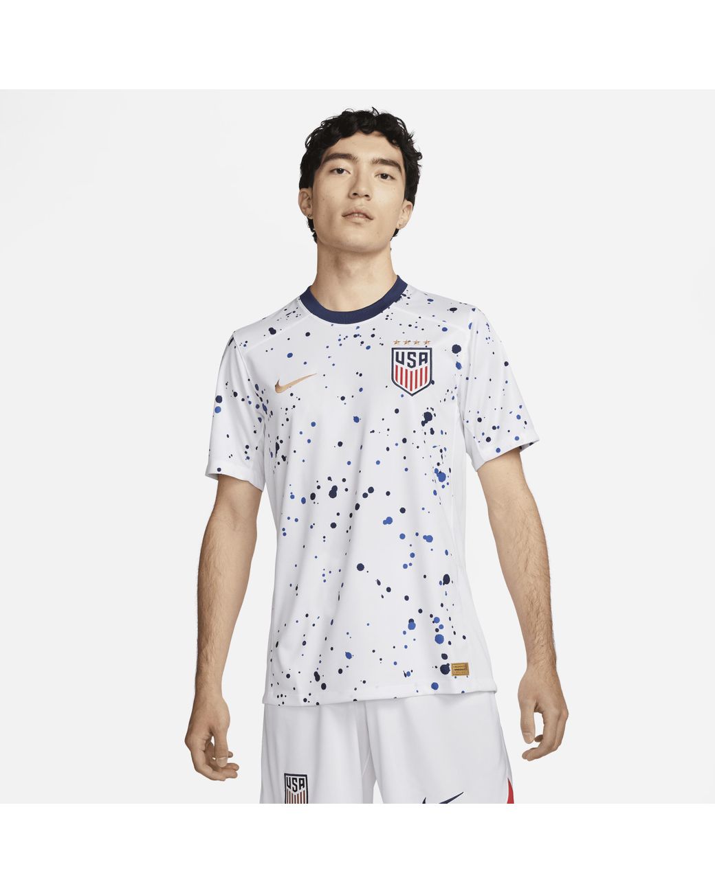 Nike Uswnt 2023 Stadium Home Dri-fit Soccer Jersey In White, for Men | Lyst