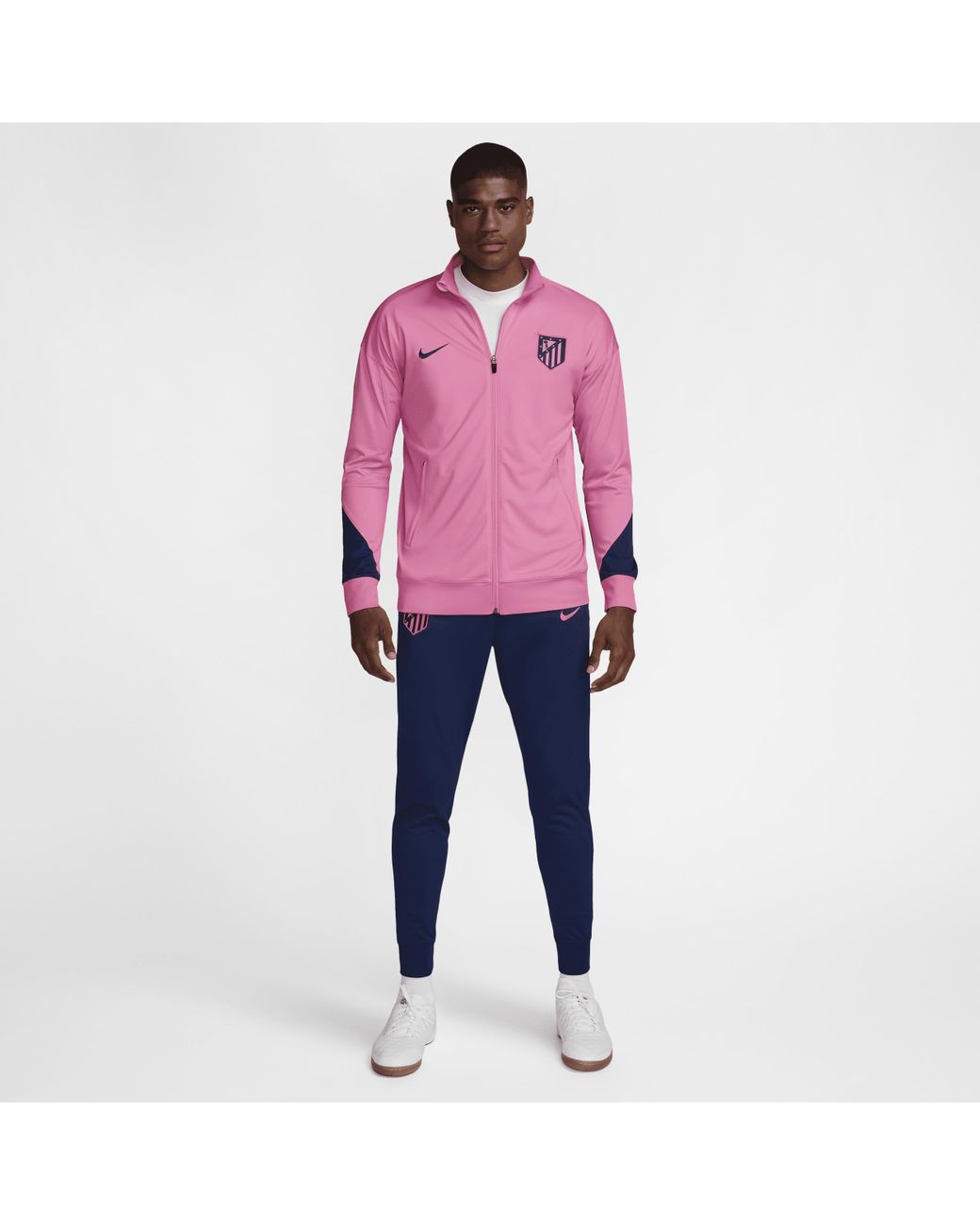 Nike Atletico Madrid Strike Third Dri fit Football Knit Tracksuit Polyester 50 Recycled Polyester in Red for Men Lyst UK